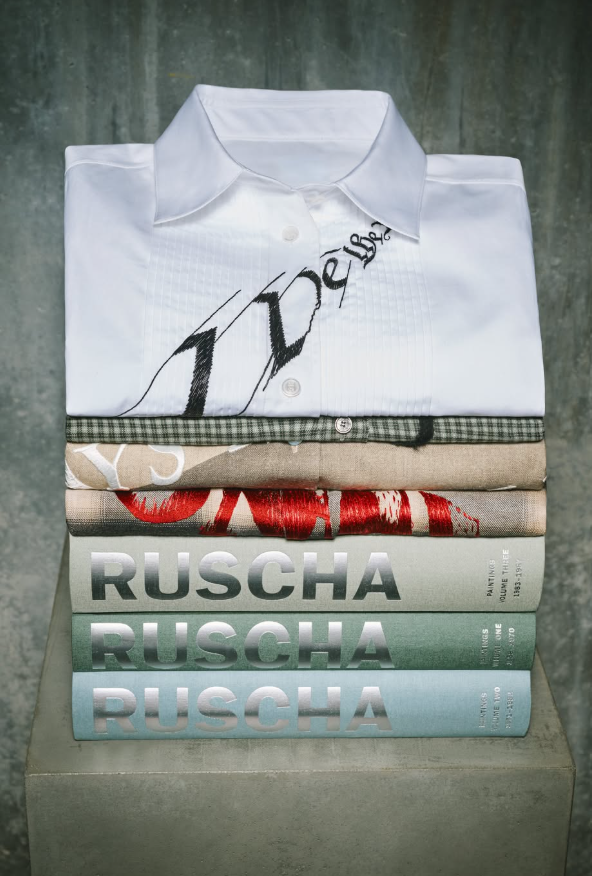 JW ANDERSON TAPS ED RUSCHA FOR DIOR SHIRT RANGE