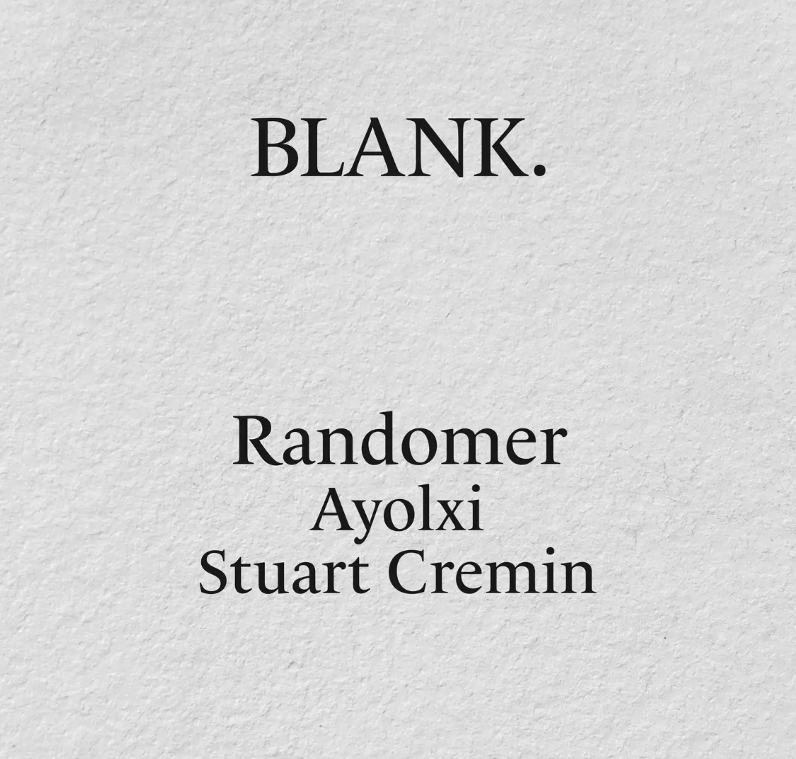 Blank presents Randomer