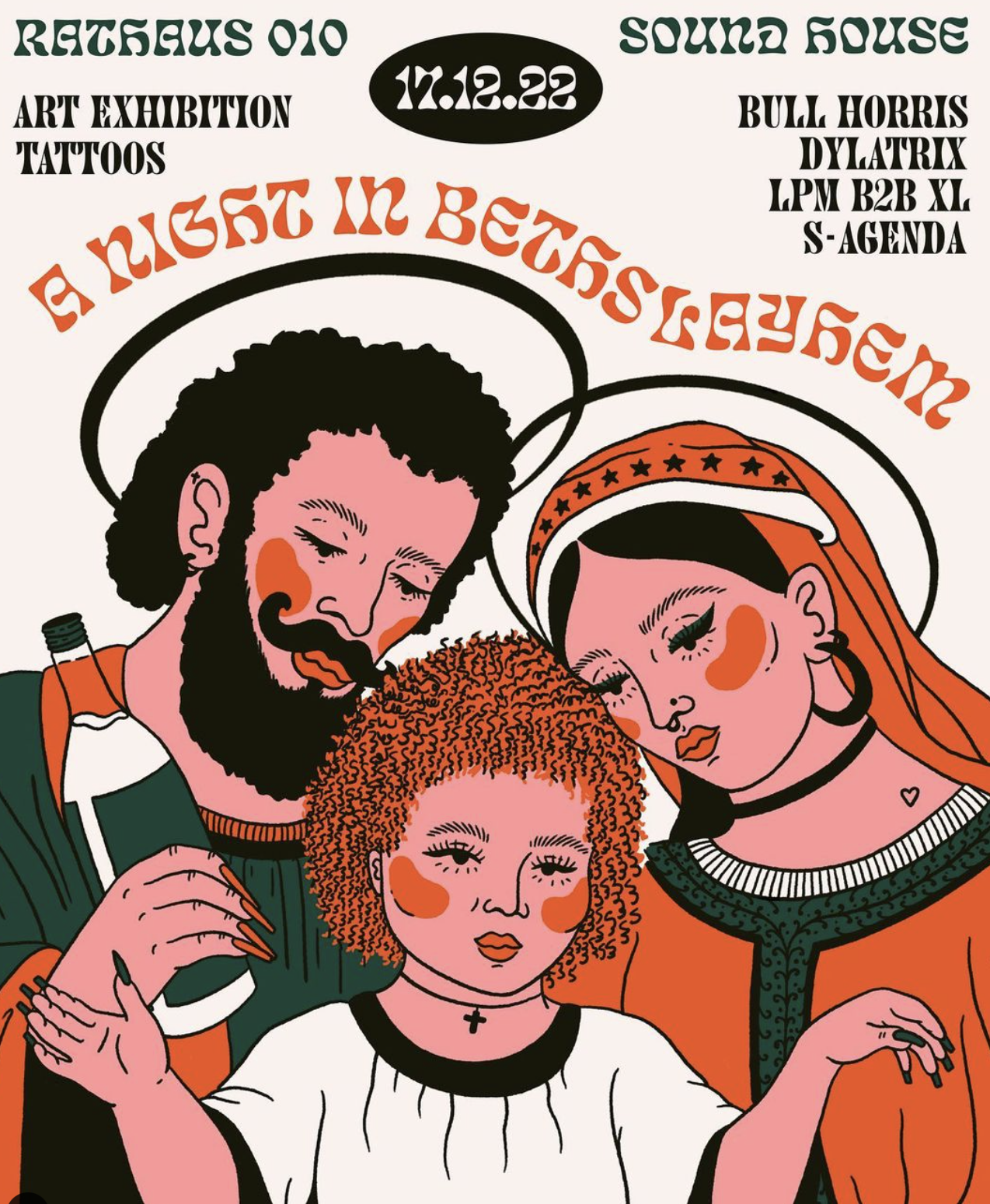 Rathaus Presents A Night in BethSLAYhem, at Soundhouse, Dublin, Saturday 17th December