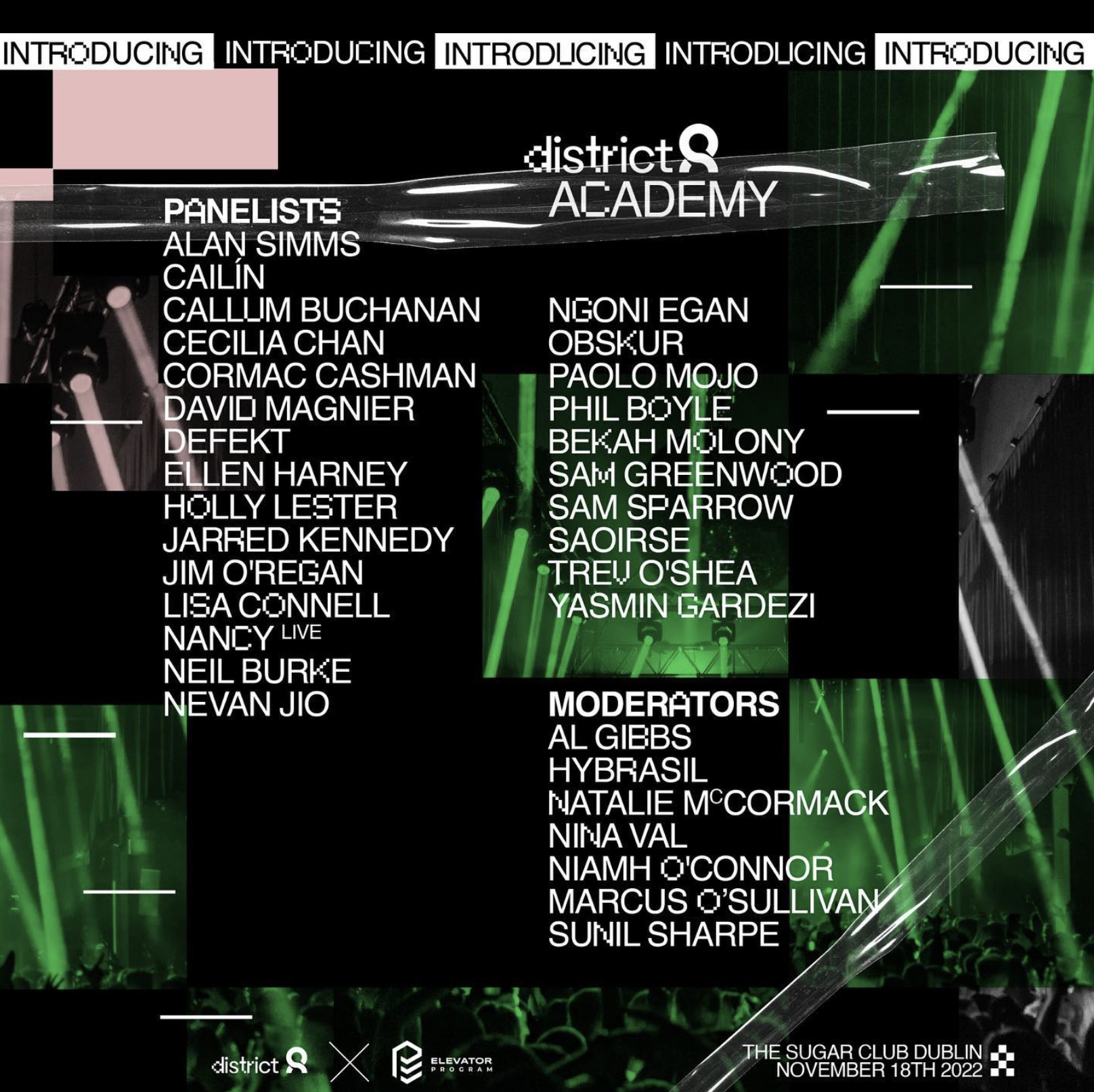 District 8 Academy Release A-List Line Up For Panel Discussions