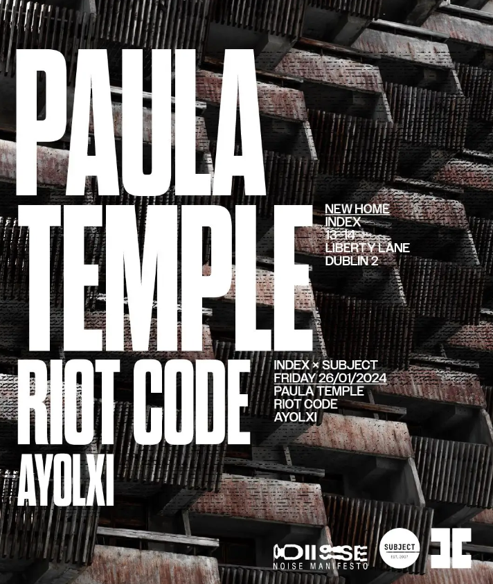 Paula Temple &amp; RIOT CODE