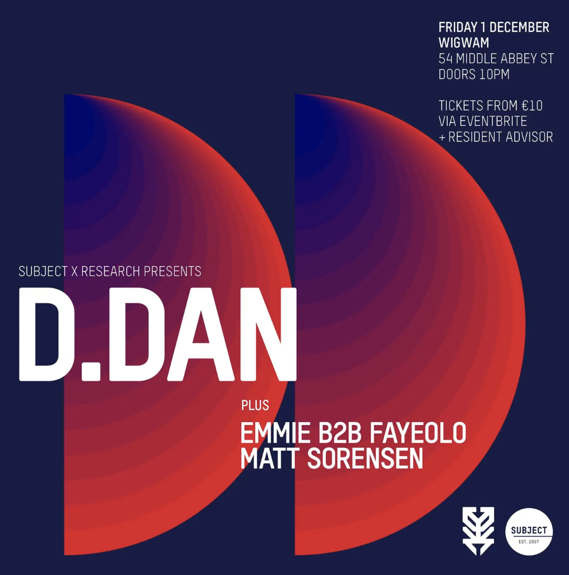 Research x Subject Present D. Dan