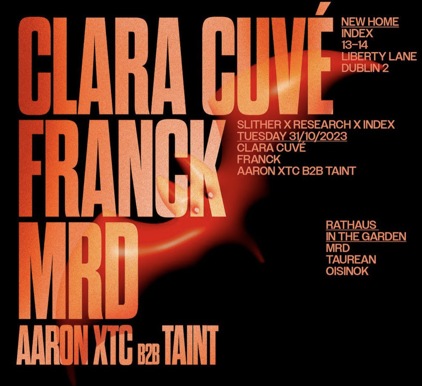 Index x Slither x Research x Rathaus: Halloween Party