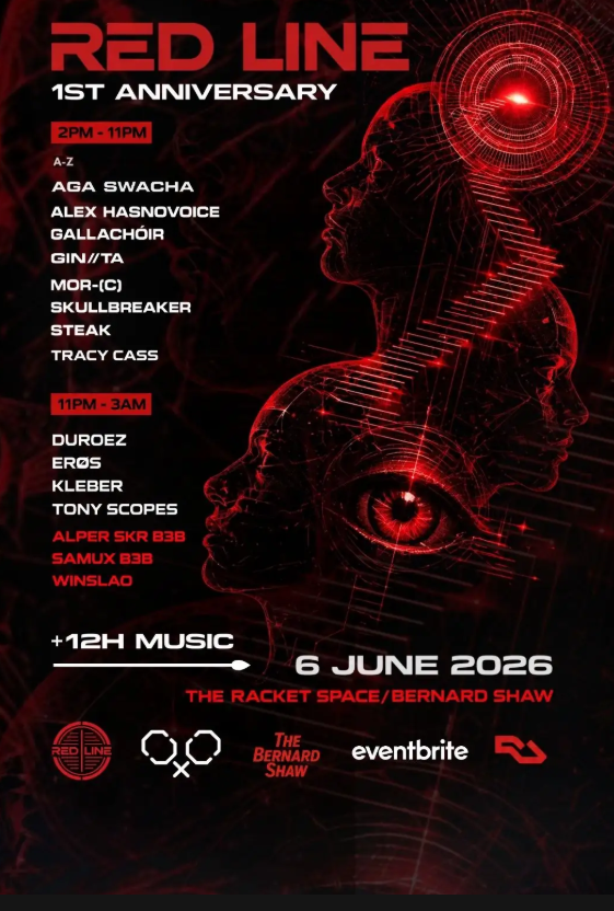 RED LINE; 1ST ANNIVERSARY