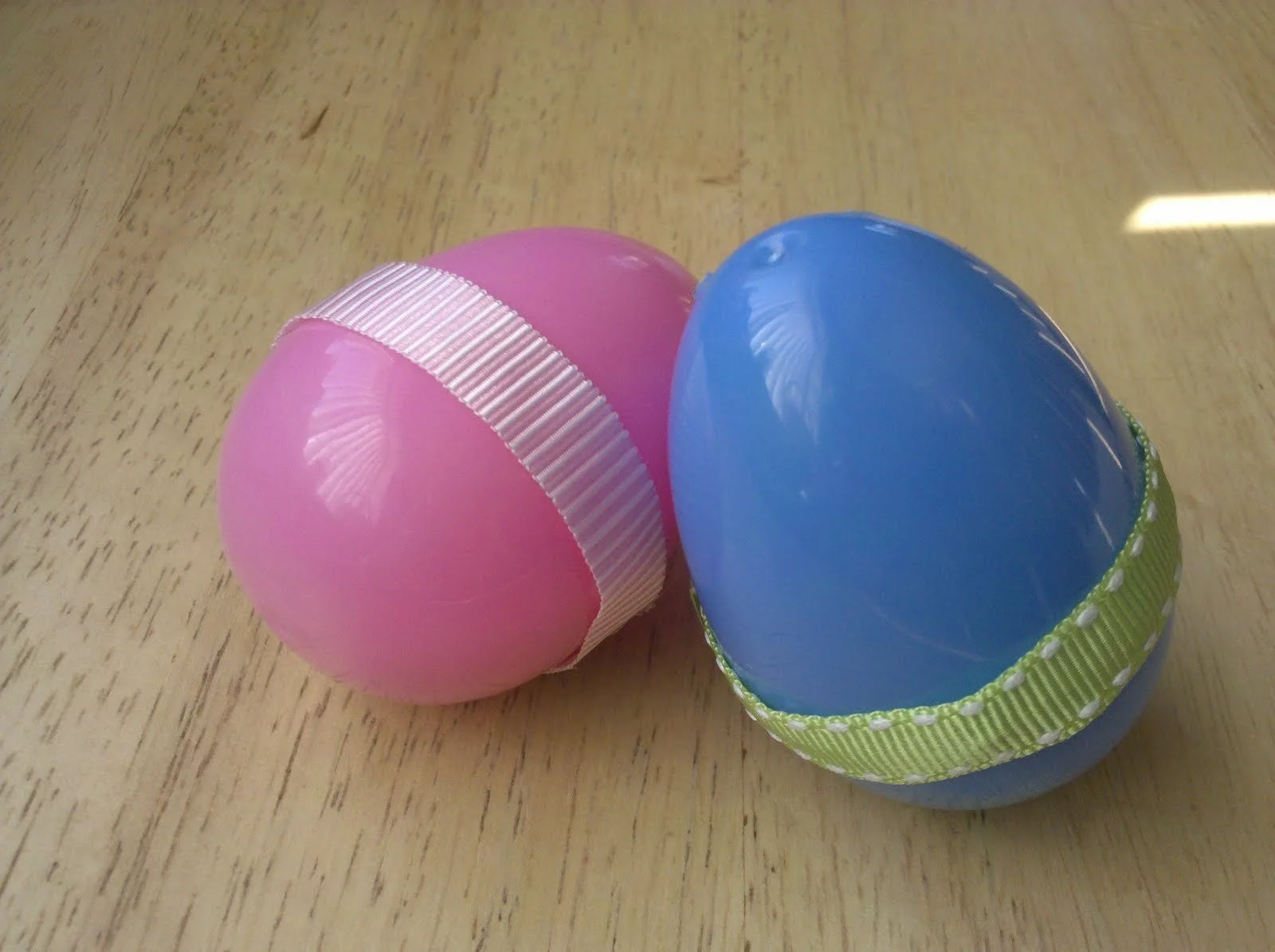 Making Easter Egg Shakers