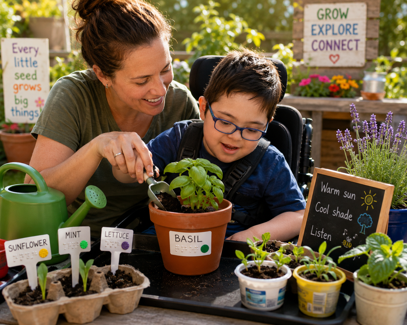 Garden Time with Your Little One!