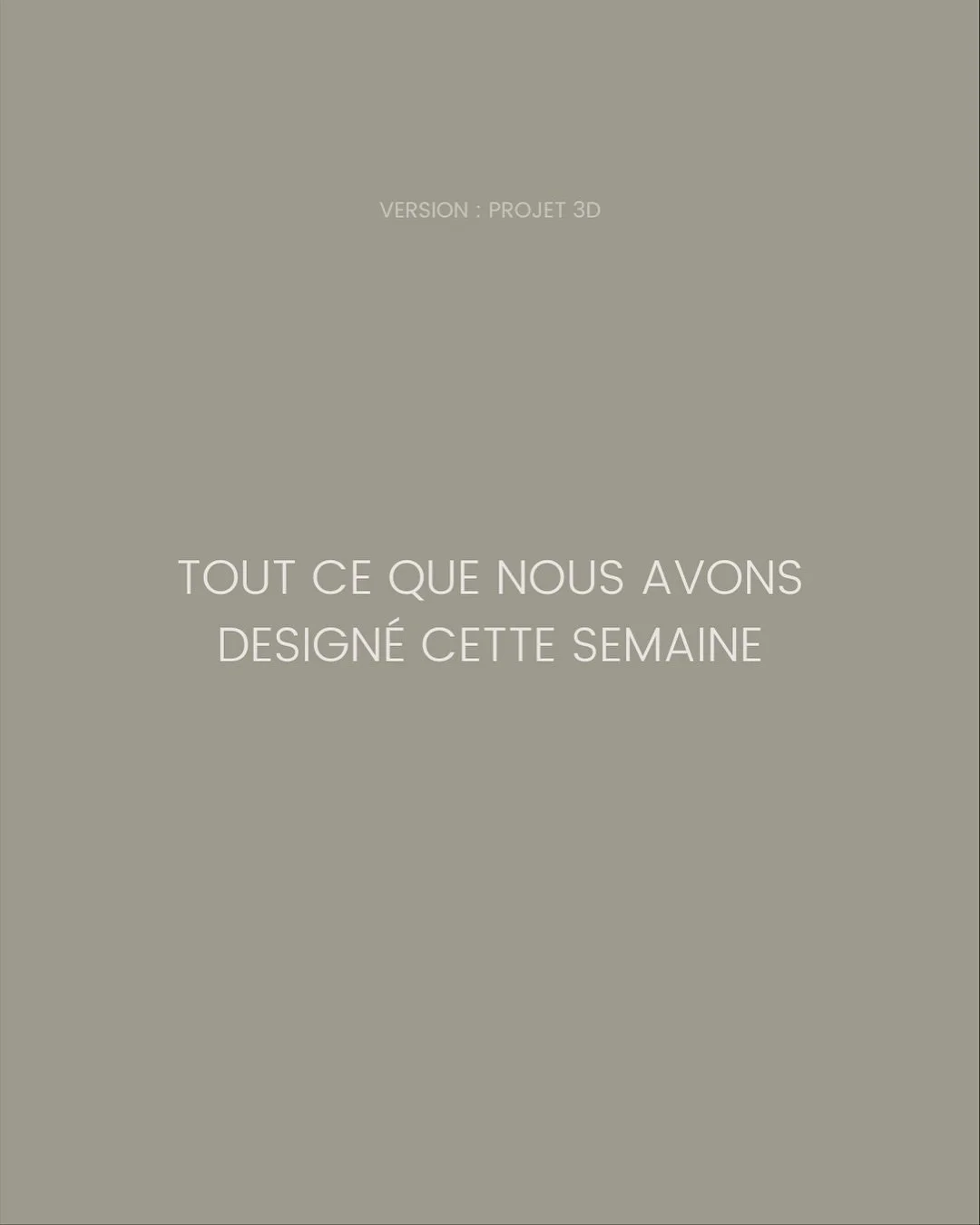 De l&rsquo;id&eacute;e au virtuel ✨

D&eacute;couvrez une s&eacute;lection de projets &eacute;labor&eacute;s par DESIGN KBM en collaboration avec CEG DESIGN, pr&eacute;sentant nos plus r&eacute;centes conceptualisations 3D :

Un rez-de-chauss&eacute;