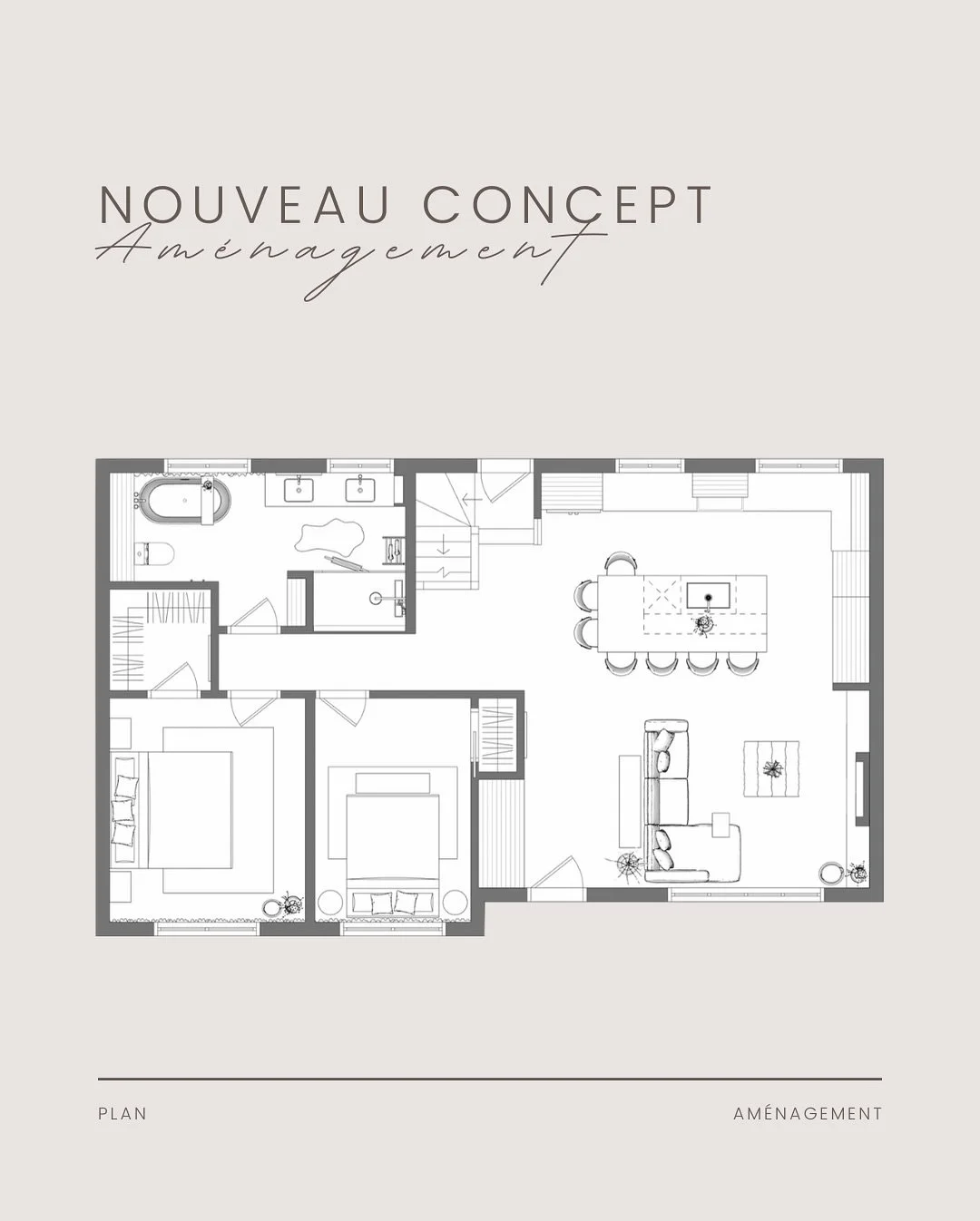 Le secret d&rsquo;un design r&eacute;ussi ?

Un am&eacute;nagement qui fonctionne avant d&rsquo;impressionner.

C&rsquo;est &agrave; cette &eacute;tape que chaque projet commence en red&eacute;finissant la fa&ccedil;on dont l&rsquo;espace est v&eacut