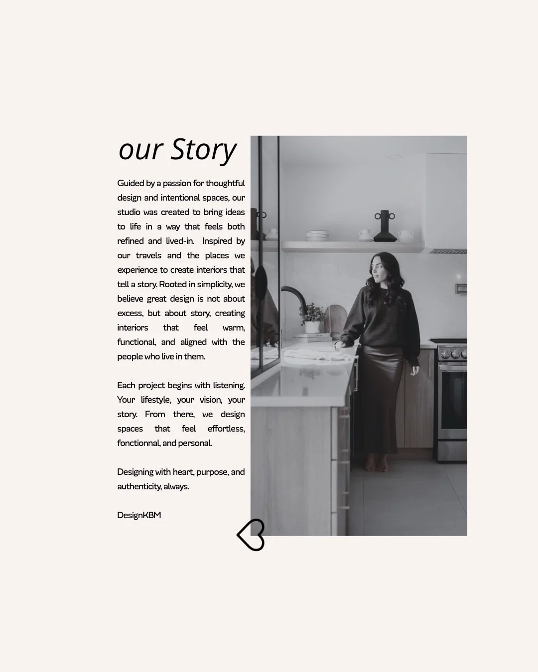 A little more about the story behind DESIGN KBM 🤍
&bull;
&bull;
Un petit aper&ccedil;u de l&rsquo;histoire derri&egrave;re DESIGN KBM 🤍