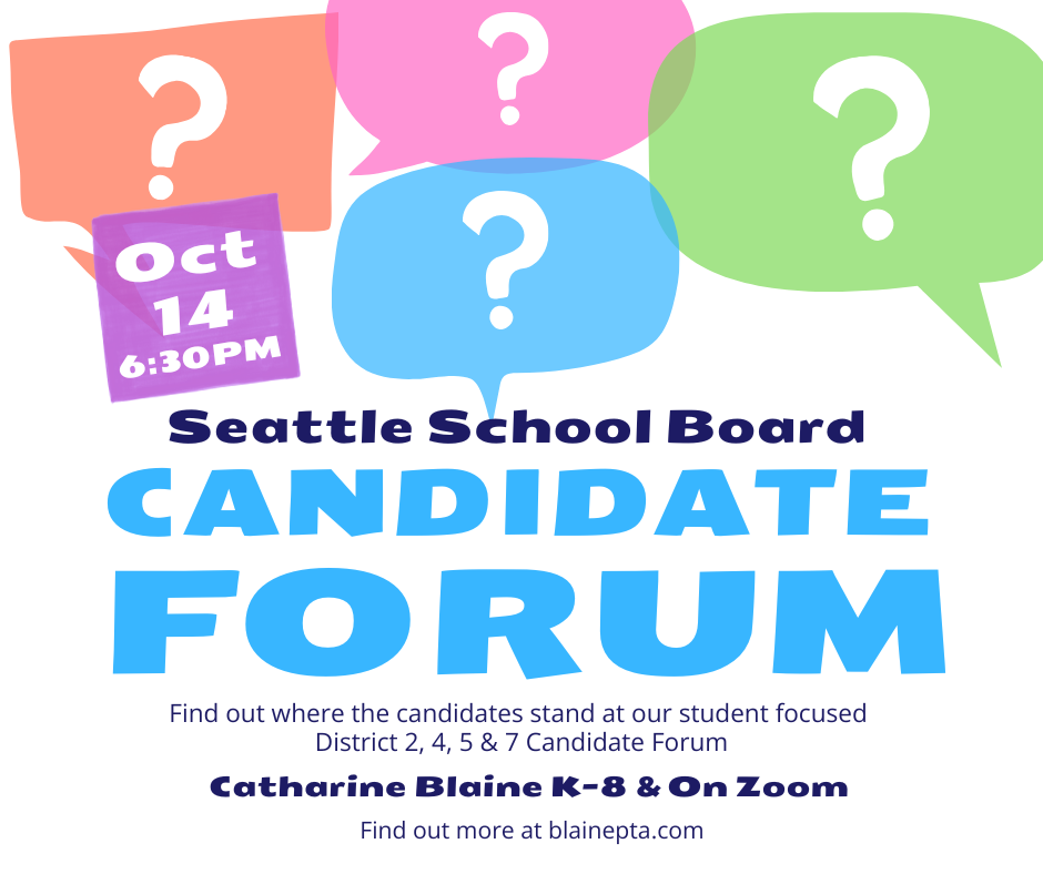 Seattle School Board Candidate Forum