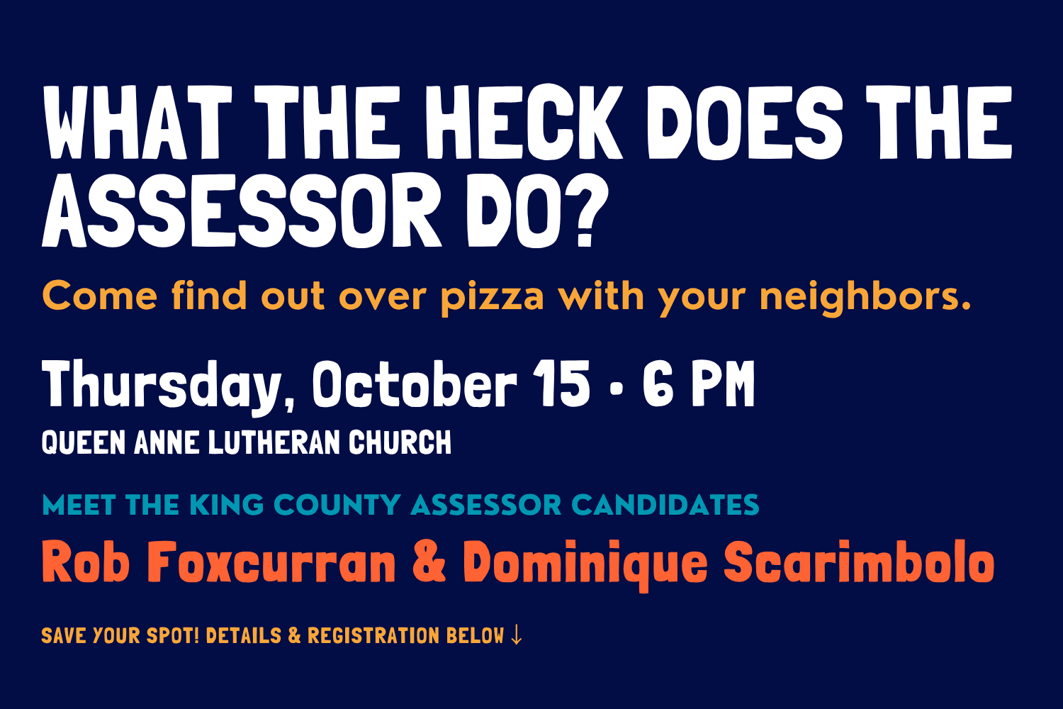 King County Assessor - Candidate Conversation