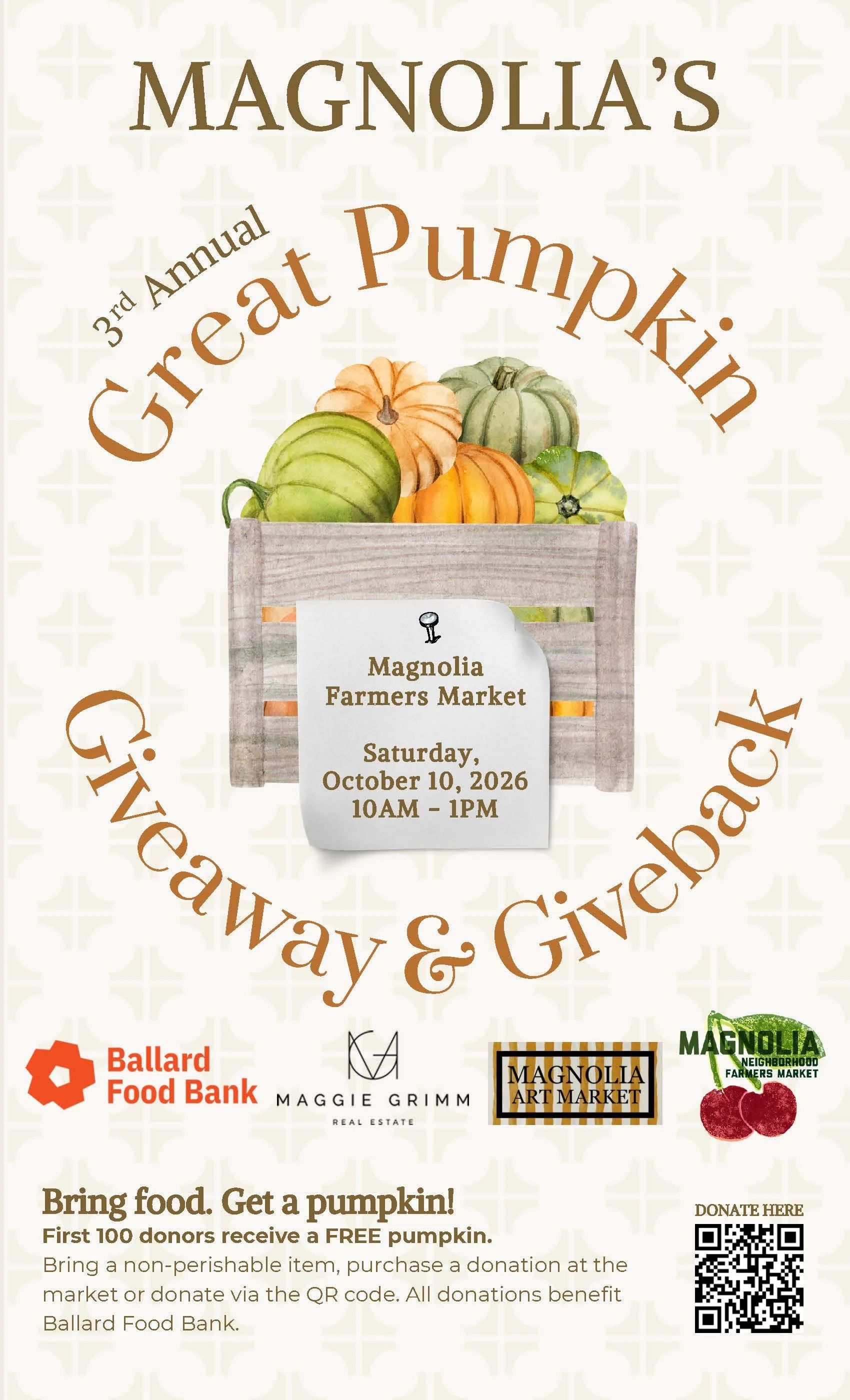 Great Pumpkin Giveaway & Giveback