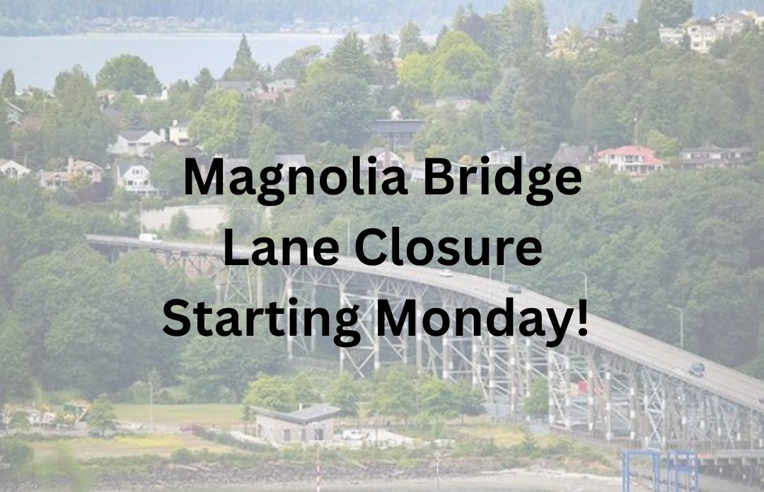 Magnolia Bridge Lane Closures Scheduled October 26–November 6