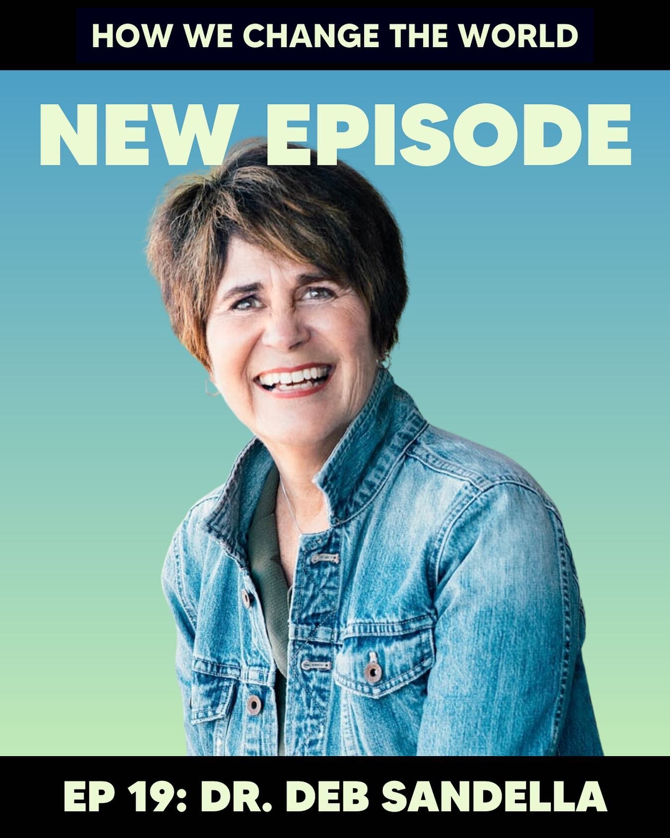 🎙️ New Episode Alert! Today, I am thrilled to bring you my conversation with @drdebsandella 🌟, an award-winning psychotherapist and founder of the RIM Institute.

With nearly 50 years of experience as a psychotherapist &amp; innovator, &ldquo;Dr. D