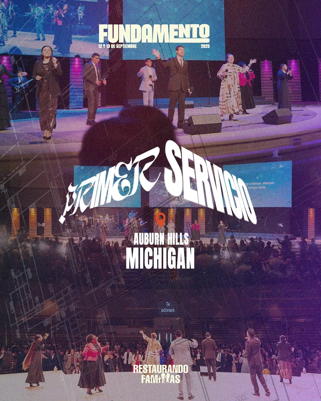Impresionante lo que el Se&ntilde;or hizo la primera noche de Restaurando Familias en Michigan!!
Los esperamos ma&ntilde;ana a las 9:30am!

📍3655 N. Squirrel Rd Auburn Hills, Michigan