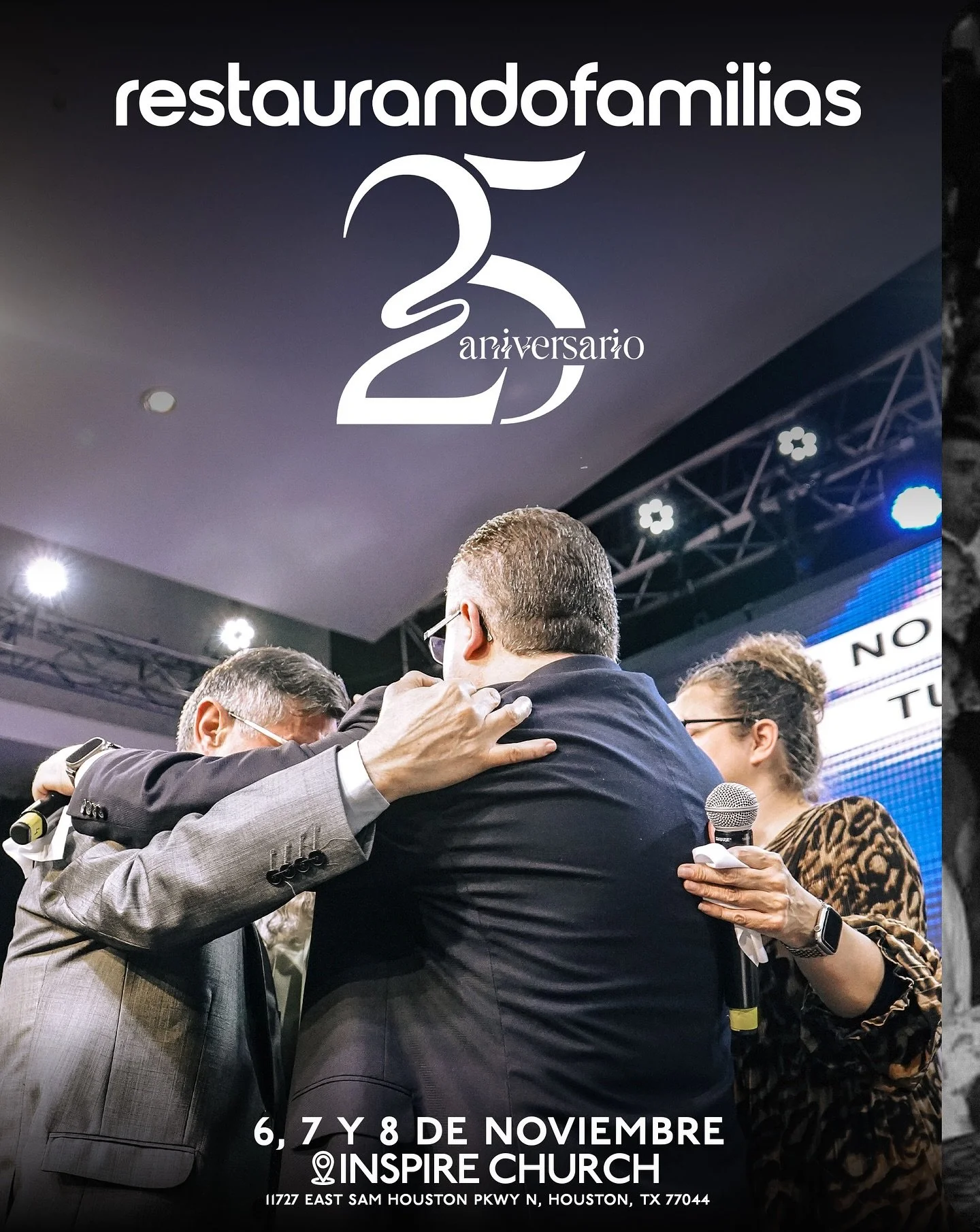 &iexcl;Toda la gloria sea a Dios por otra conferencia victoriosa en Argentina! Celebremos lo que Dios ha hecho al transcurso de estos 25 a&ntilde;os de Restaurando Familias. Acomp&aacute;&ntilde;enos 6, 7 y 8 de Noviembre y ver&aacute; lo que Dios ti