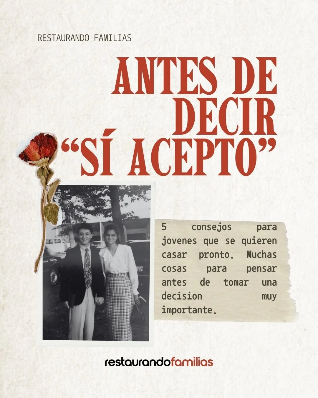Antes de decir &ldquo;Si Acepto&rdquo;&hellip;

&ldquo;Si Jehov&aacute; no edificare la casa, En vano trabajan los que la edifican; Si Jehov&aacute; no guardare la ciudad, En vano vela la guardia.&rdquo; - Salmos‬ ‭127‬:‭1‬ ‭