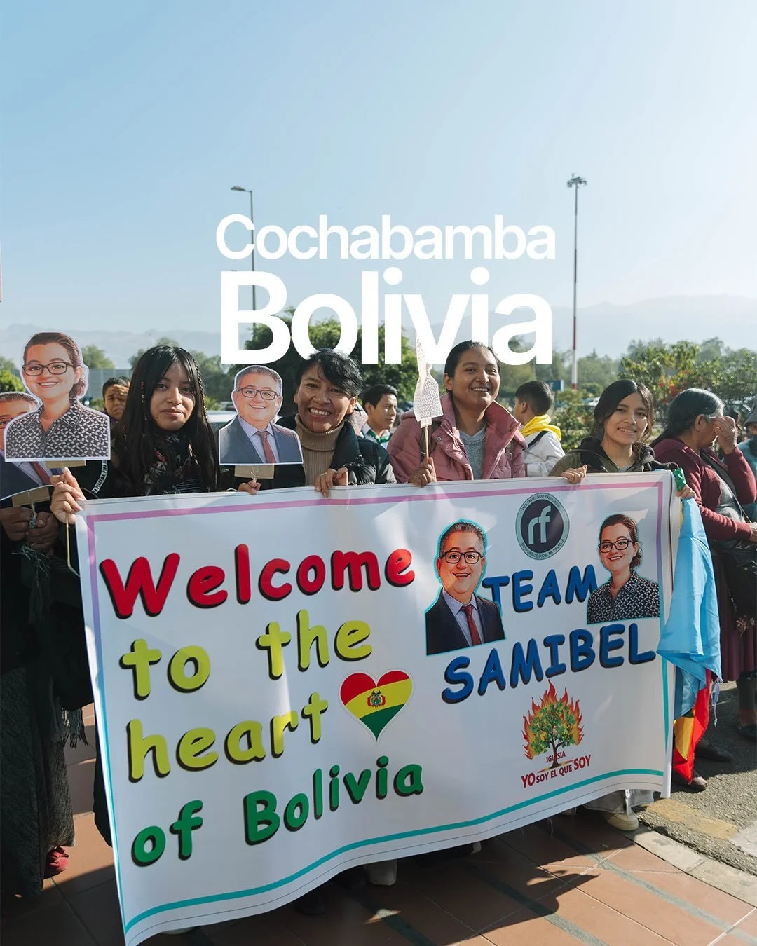 &iexcl;Hemos llegado al hermoso pa&iacute;s de Bolivia, el coraz&oacute;n de Sudam&eacute;rica y de Restaurando Familias! ❤️&zwj;🔥🇧🇴
&iexcl;La gente hermosa, nos recibieron con todo!
Gran expectativa por lo que el Se&ntilde;or har&aacute; estos pr