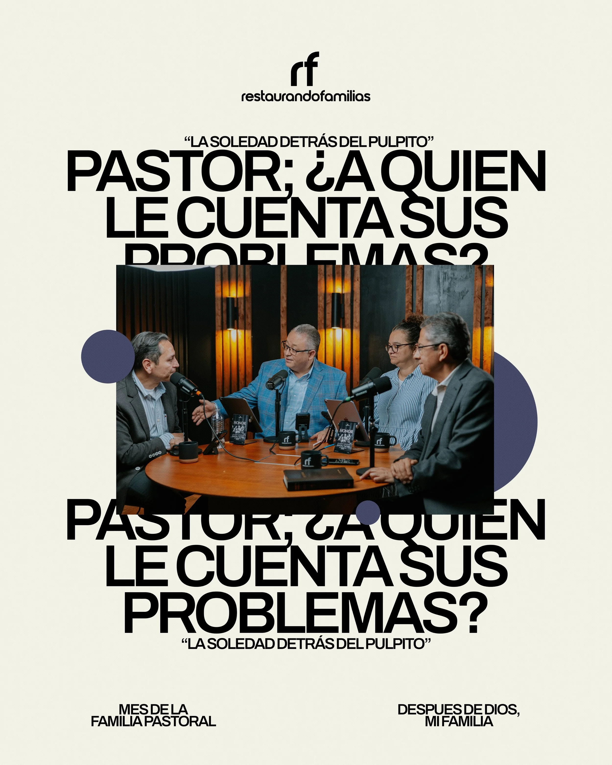 Durante todo el mes de octubre, en Restaurando Familias, dedicamos una programaci&oacute;n especial a la familia pastoral.

Tuvimos invitados especiales, conversaciones sinceras y temas profundos sobre los desaf&iacute;os, las luchas y las necesidade