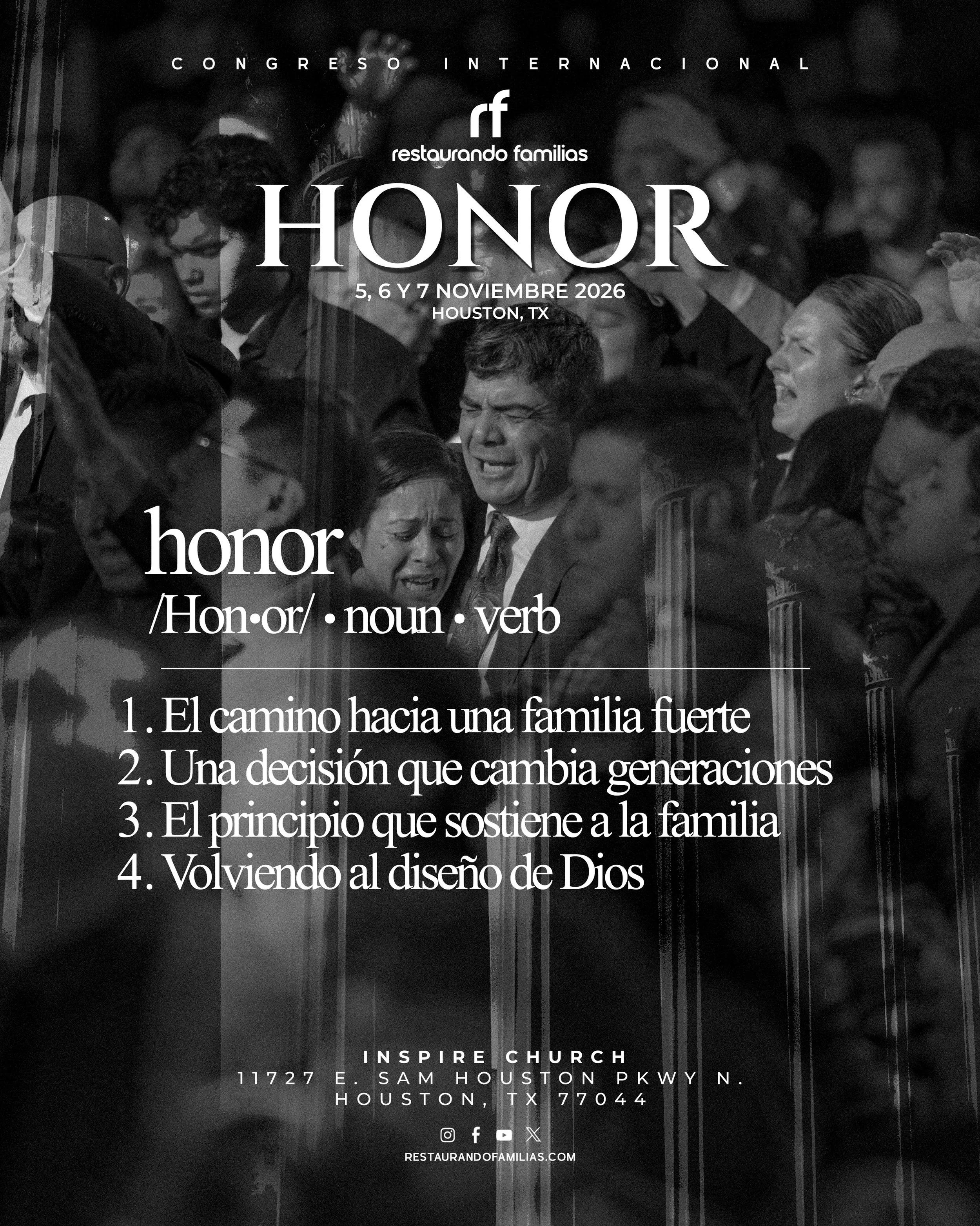 Este viernes 6 de noviembre a las 10:00 a.m., tendremos el privilegio de recibir las ense&ntilde;anzas del Pastor Jorge Mendizabal y el Pastor Andr&eacute;s Hurtado.

 &iexcl;Una ma&ntilde;ana de ense&ntilde;anzas que ser&aacute;n de gran bendici&oac