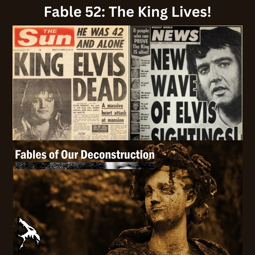 It&rsquo;s time for a new Fables pod! Get to your favorite podcatcher and listen to this week&rsquo;s skinny on Elvis and the evidence behind whether he died in the 70s or not!

#podcast #podcasting #podcaster #skeptic #elvis #elvispresley #conspirac