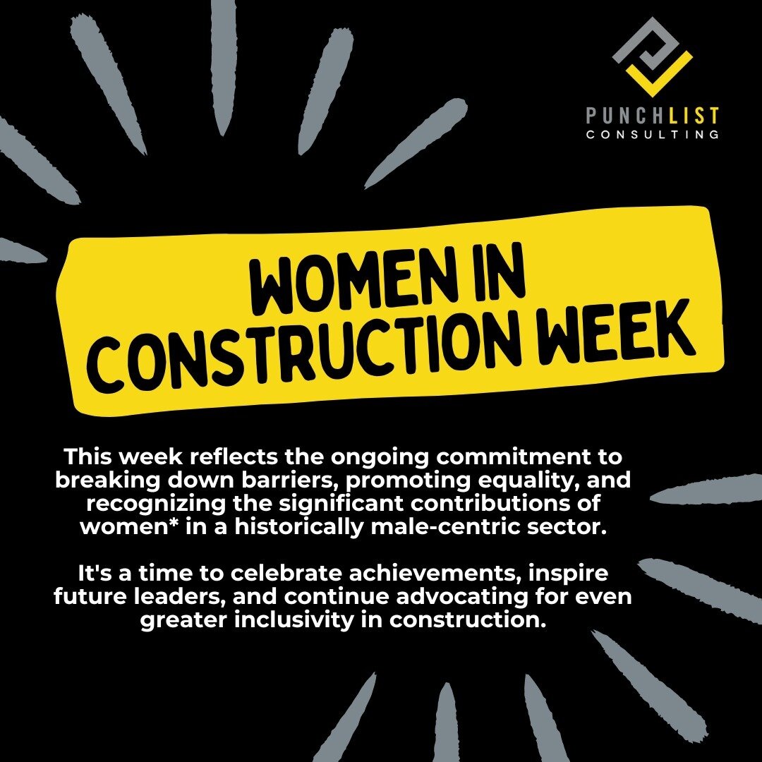 PLC celebrates Women in Construction Week, which aims to raise awareness about the several, historic roles of women* in the construction industry. #womenshistorymonth #womeninconstruction #wicweek2024 #chicago #construction