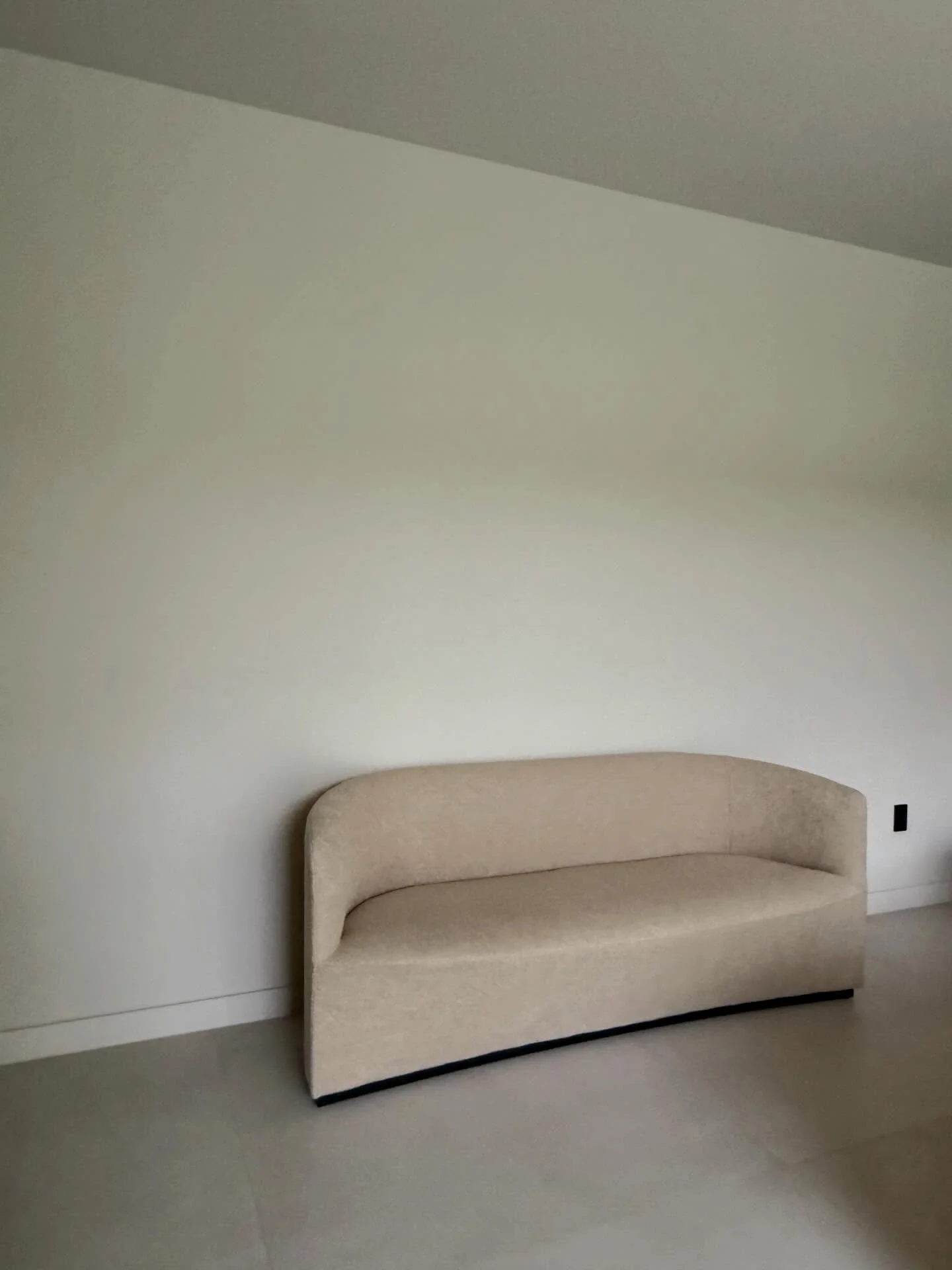 when you source the perfect sofa for your client&rsquo;s master bedroom. 🤎