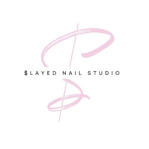 New logo design for @slayednailstudio_ 💅🏼
We&rsquo;re excited to see our client&rsquo;s vision come to life with this branding! 

#logo #logodesigner #graphicdesign #branding #socialmediamanager #smallbusinessowner #entrepreneur #salonsuites #salon