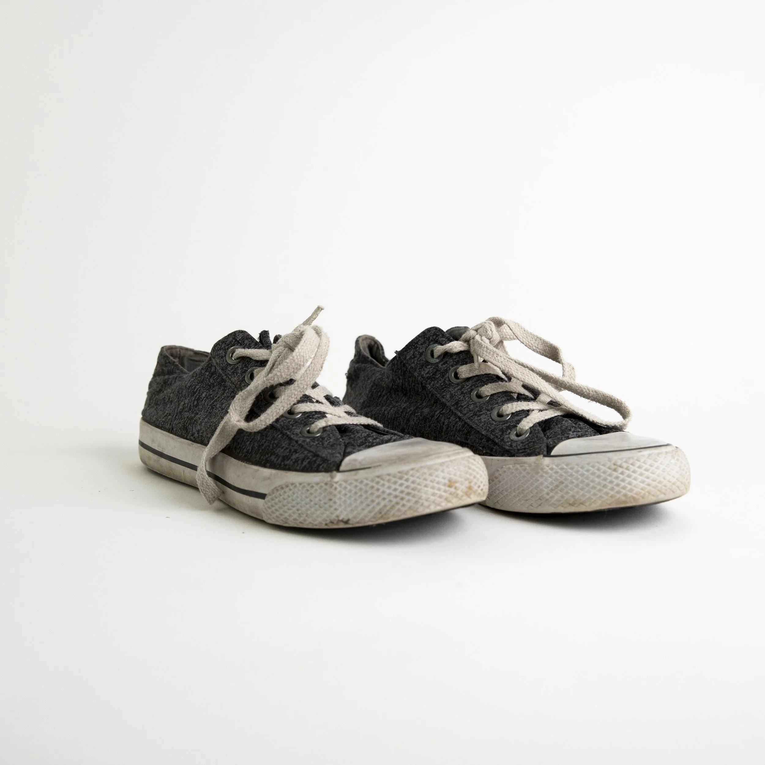 Classic Dark Gray Low Top Sneakers