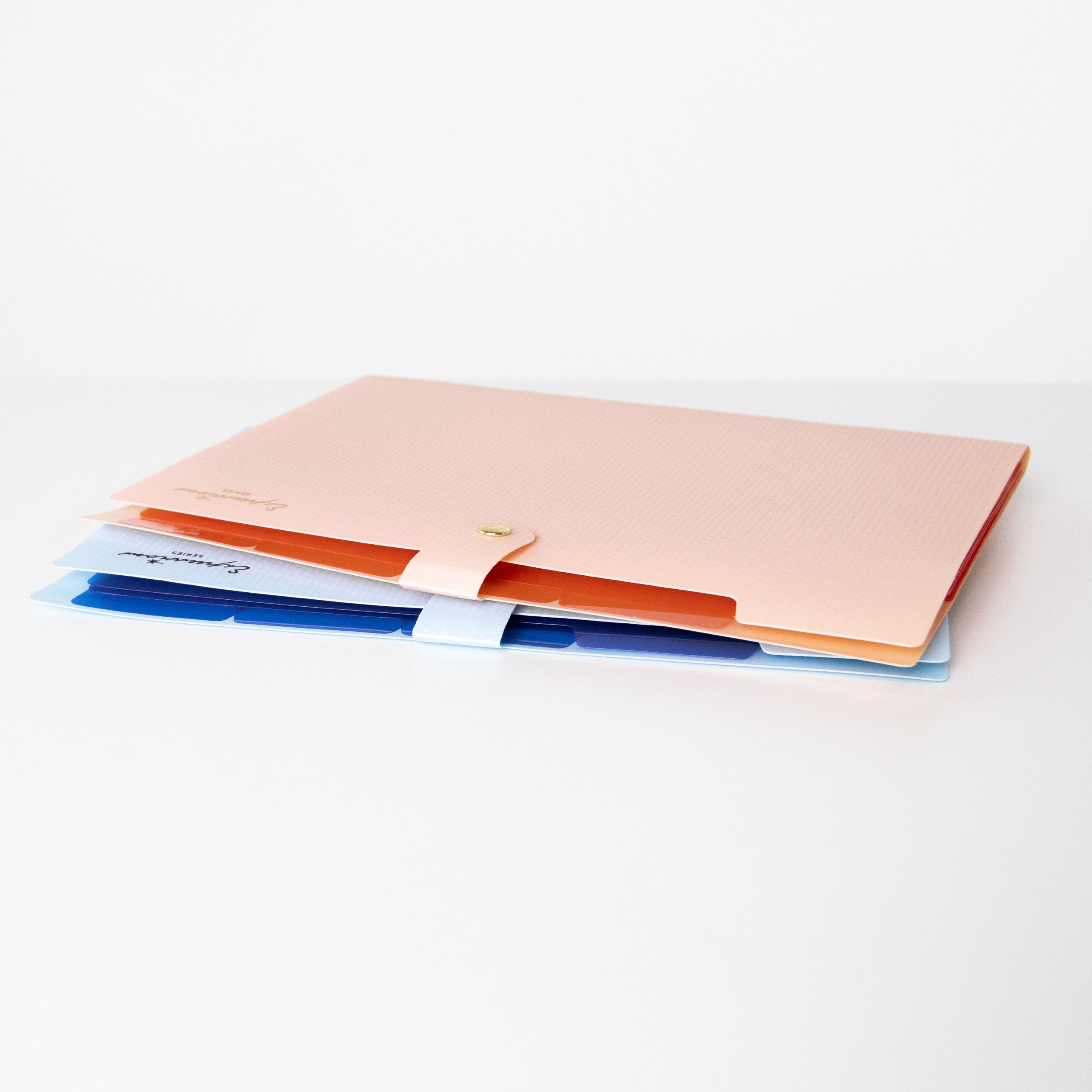 Assorted Colorful Plastic Folders