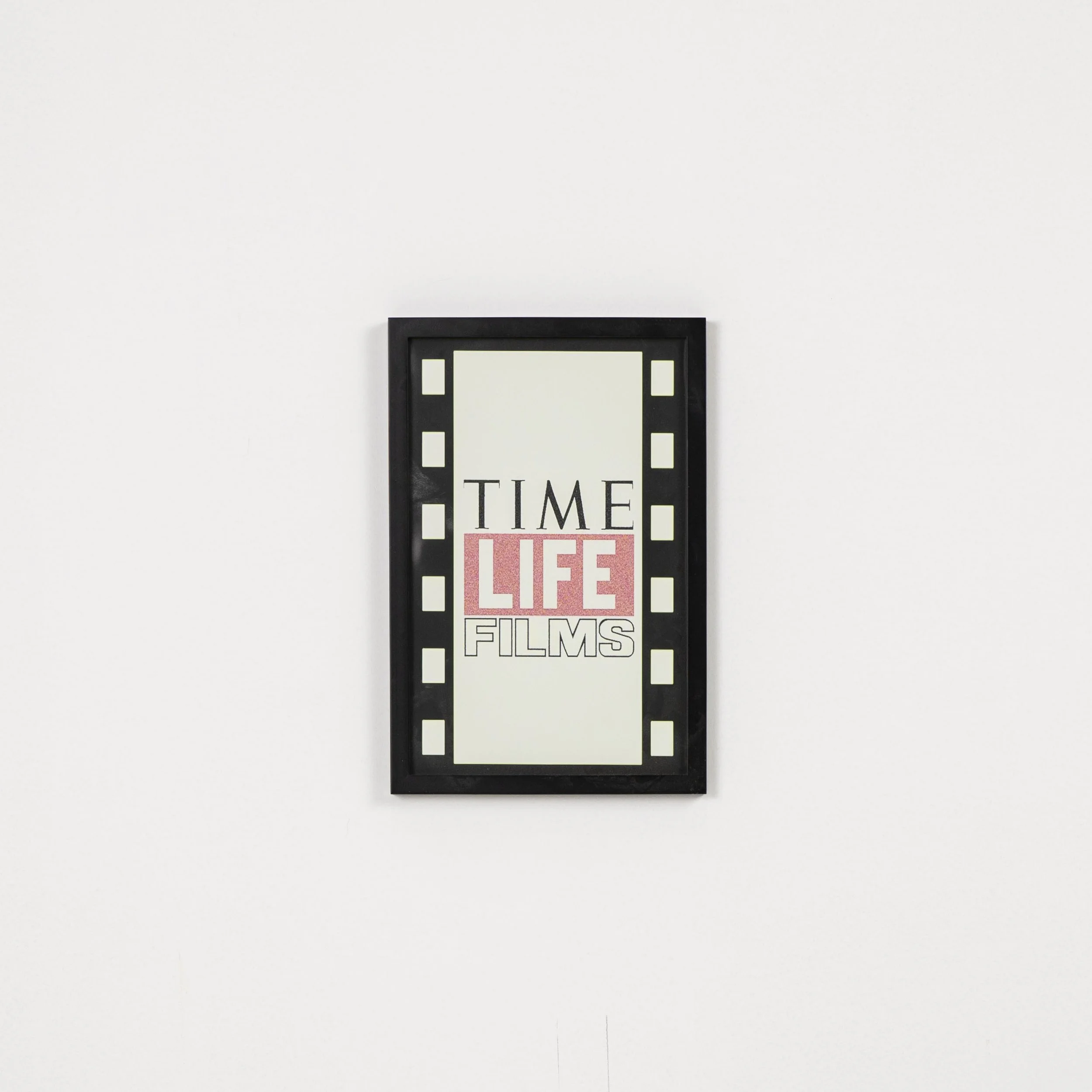 Basic Black Frame with Time Life Films Print