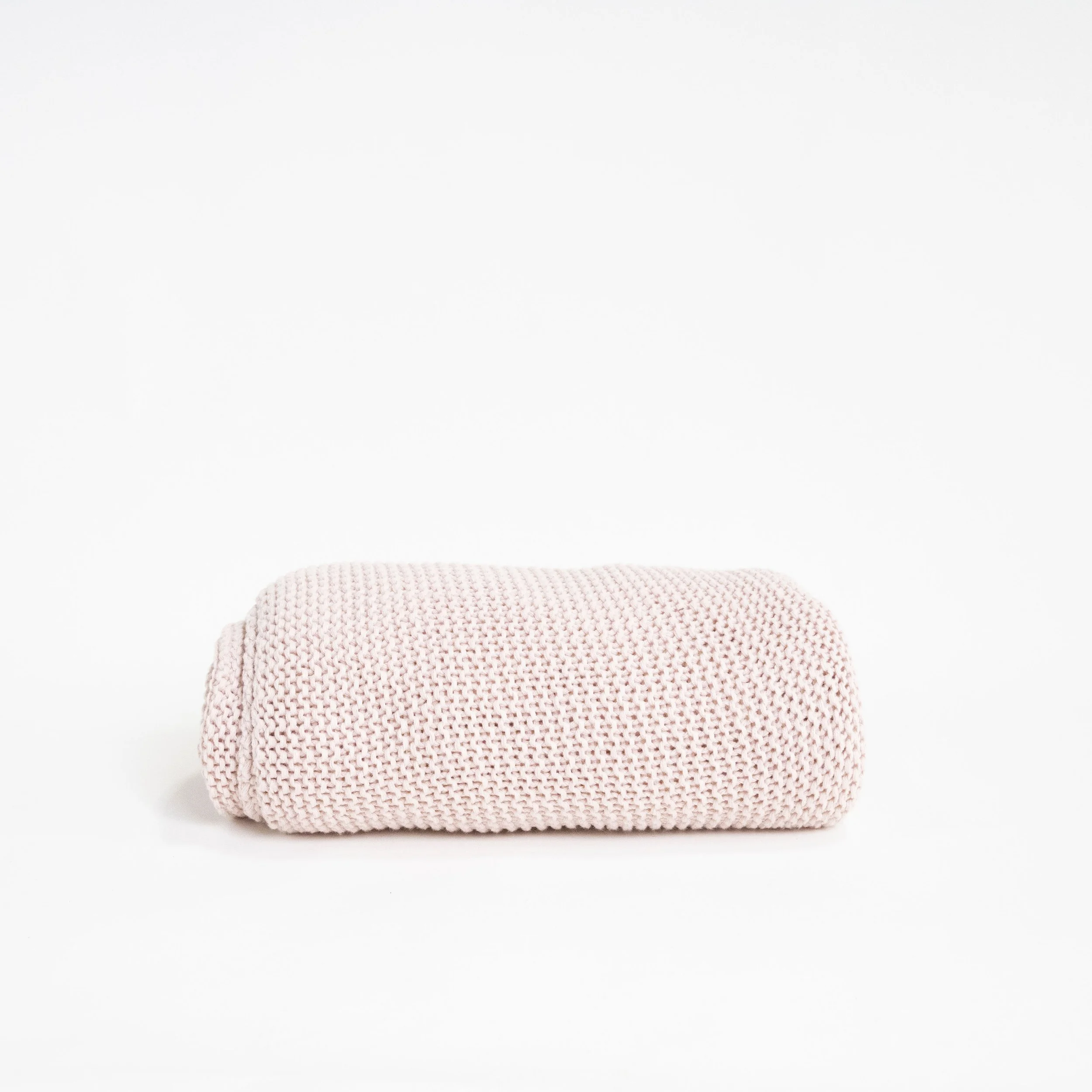 Light Pink Crochet Blanket