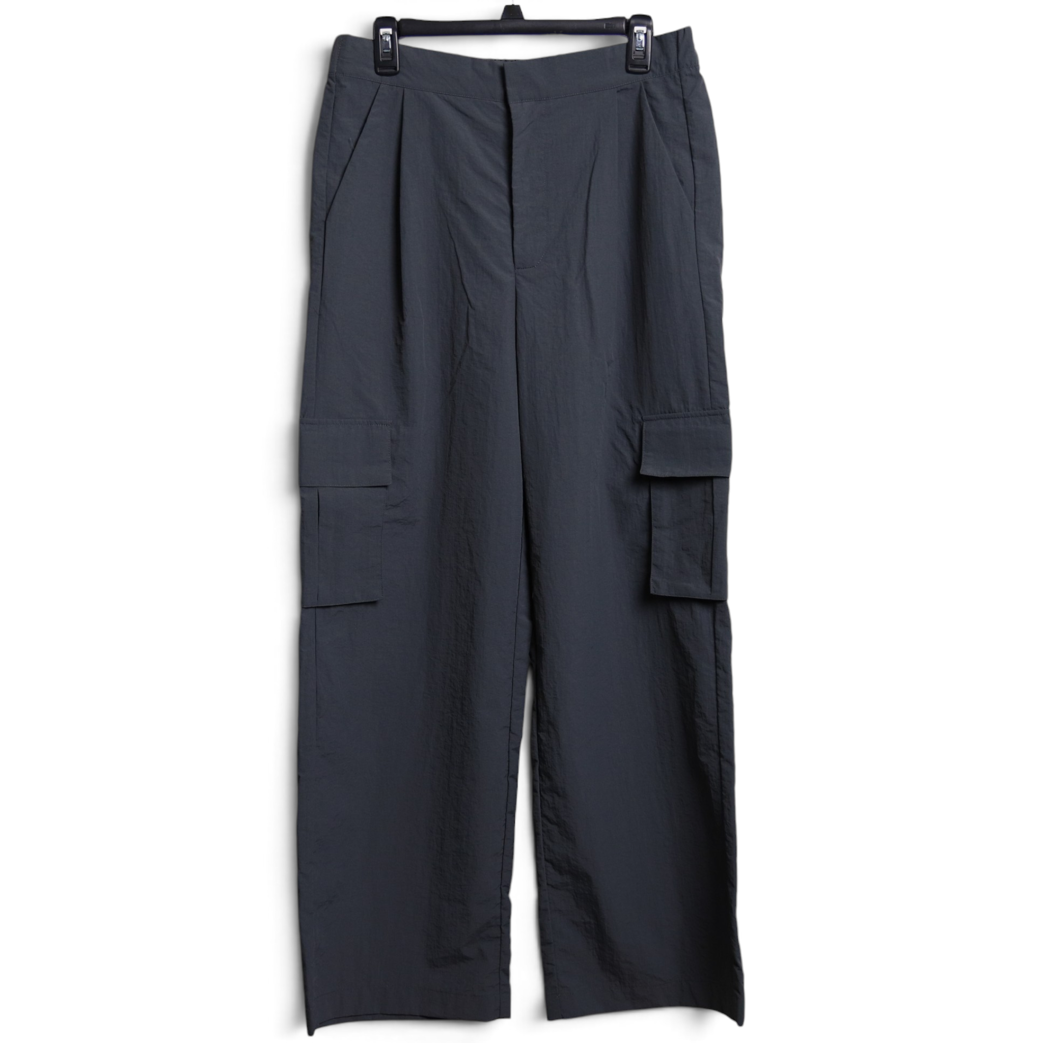 Gray Wide Leg Cargo Pant