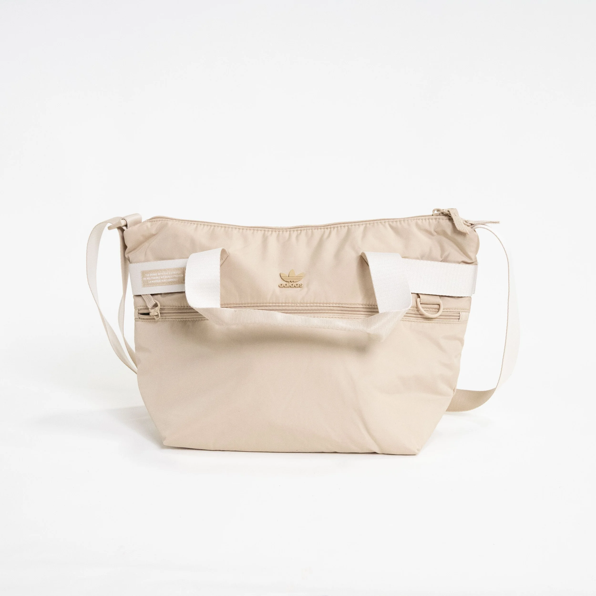 Beige Adidas Small Gym Bag