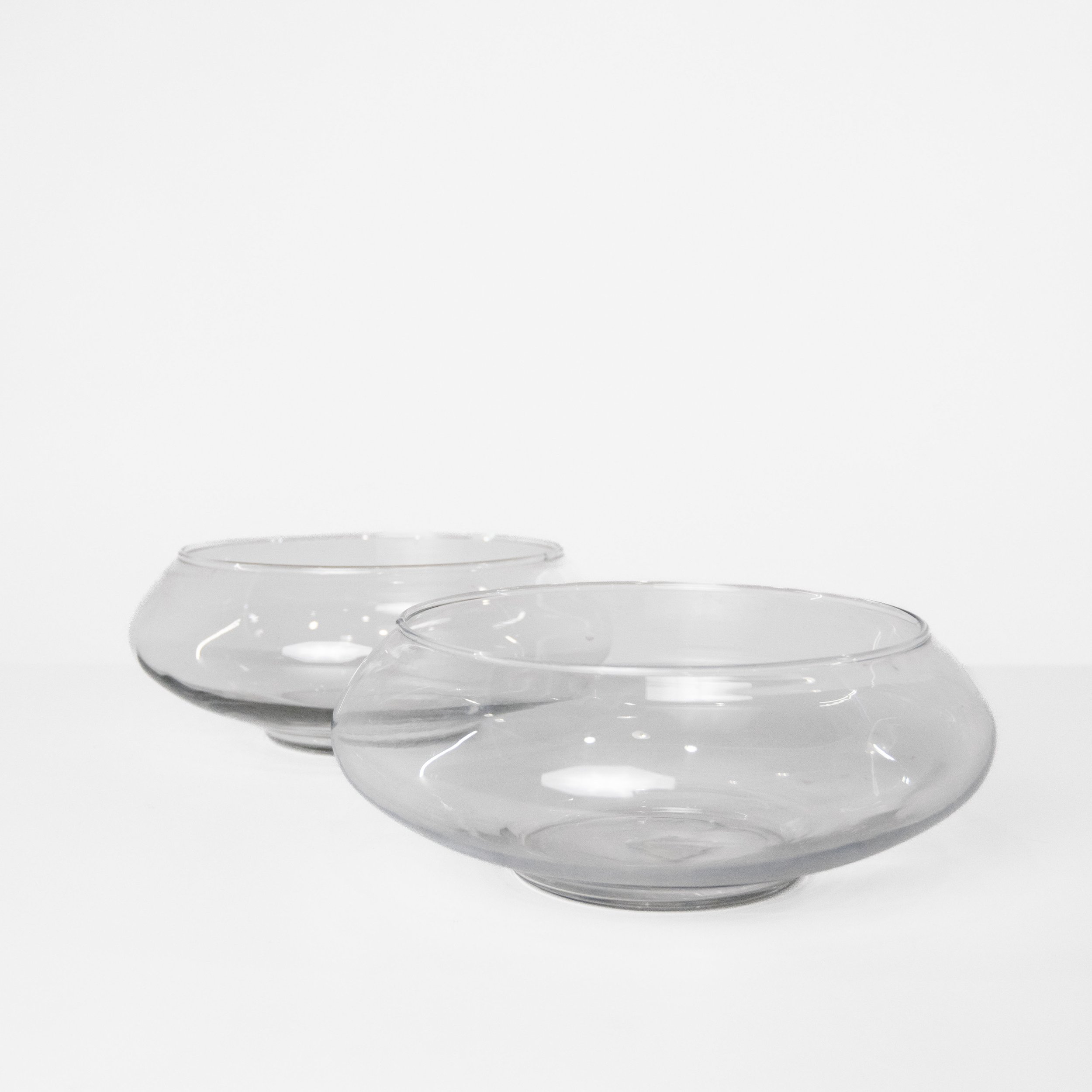 Shallow Glass Planter - Large