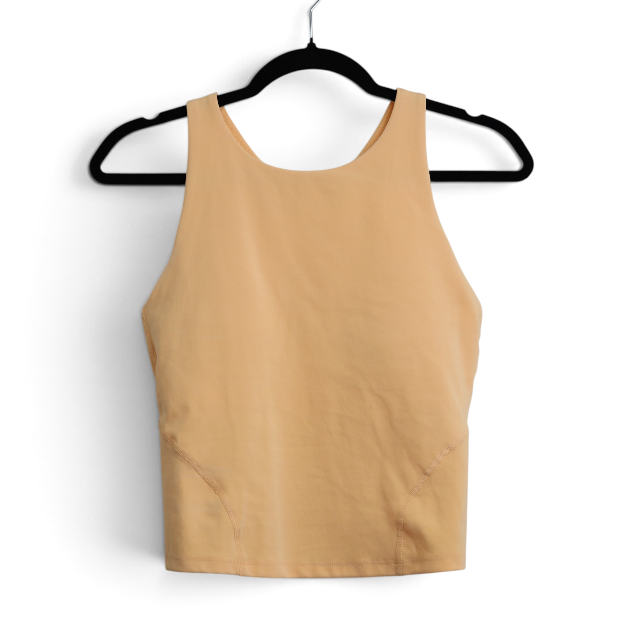 Pale Yellow Athletic Tank Top
