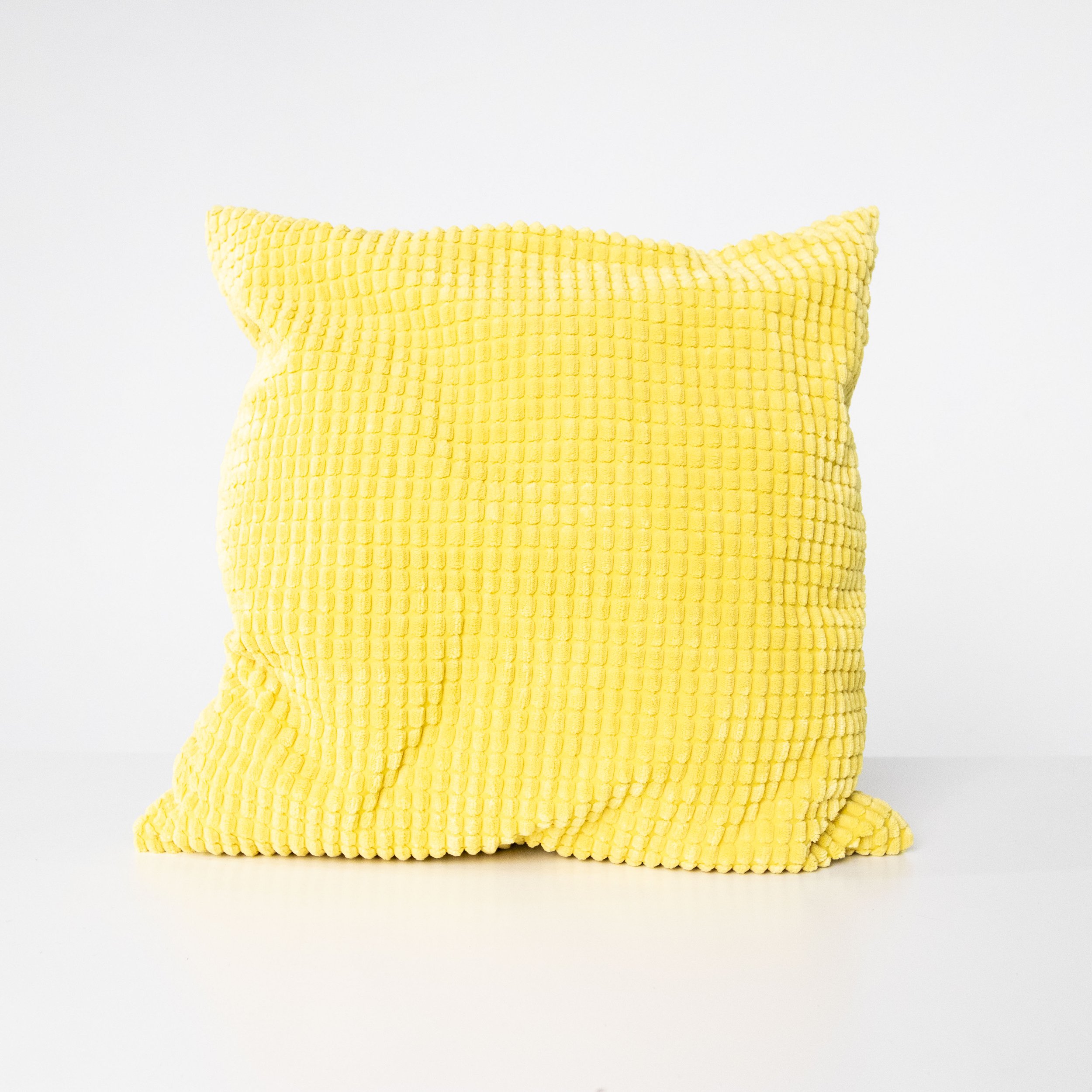 Yellow Square Pillow