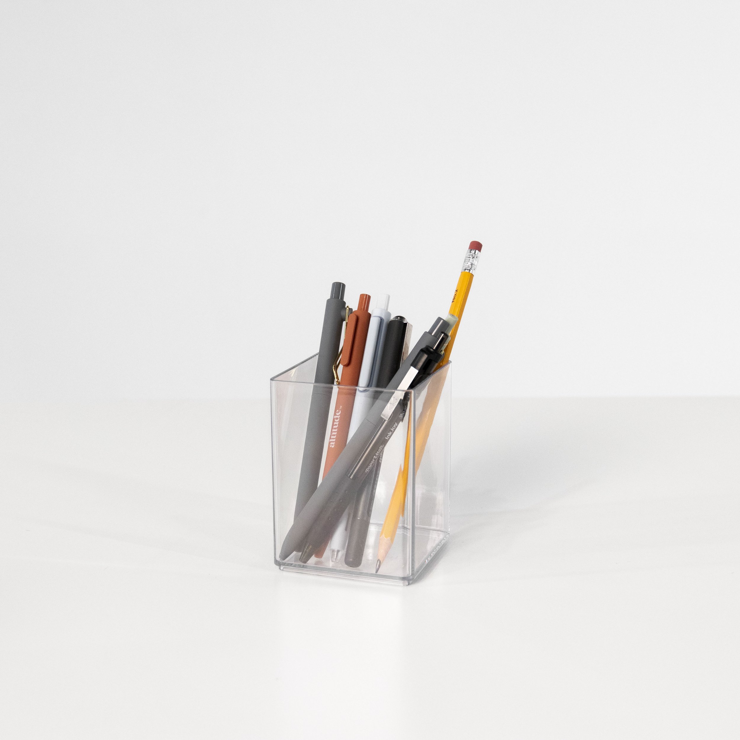 Clear Acrylic Pen/Pencil Holder