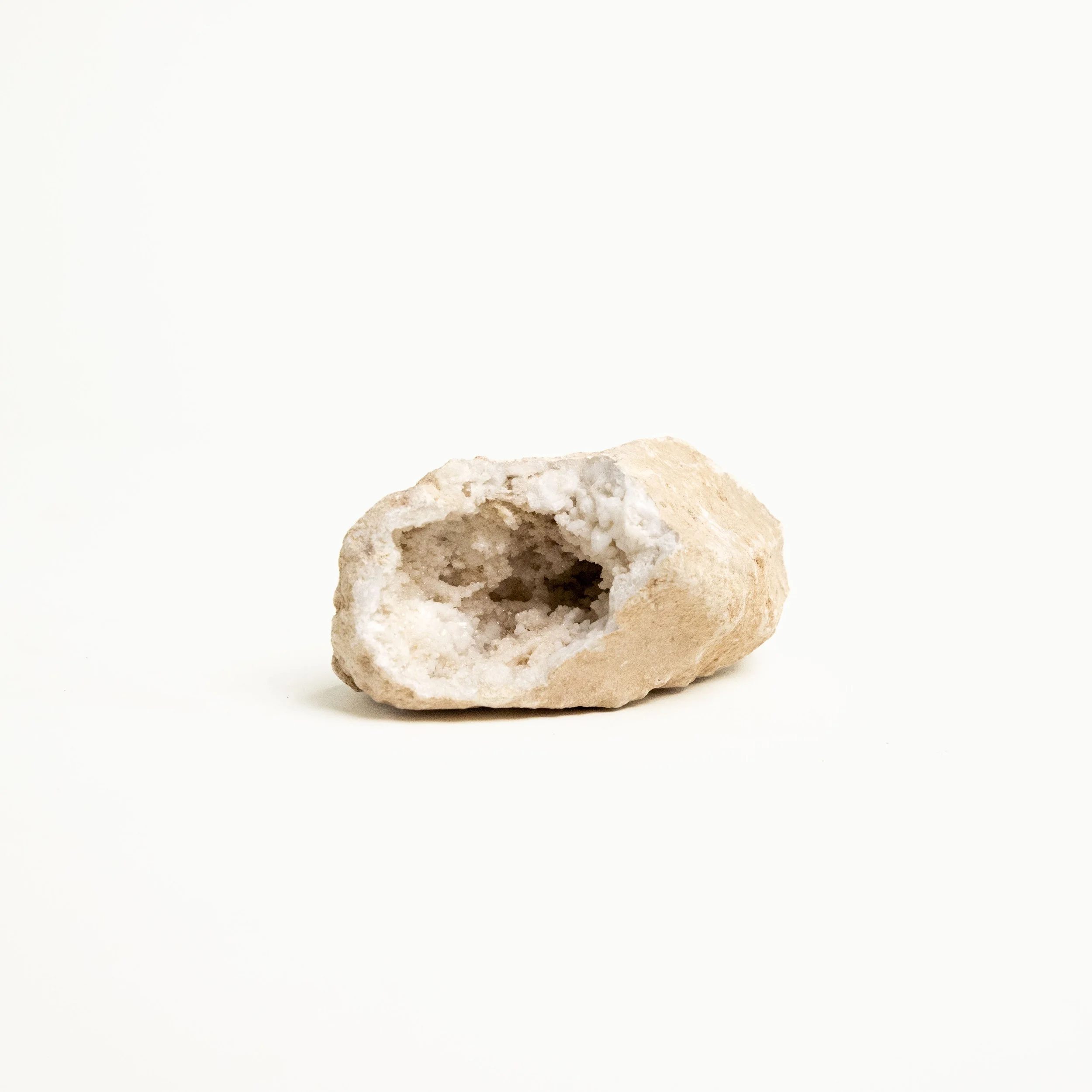 Beige / White Decorative Rock/Geode