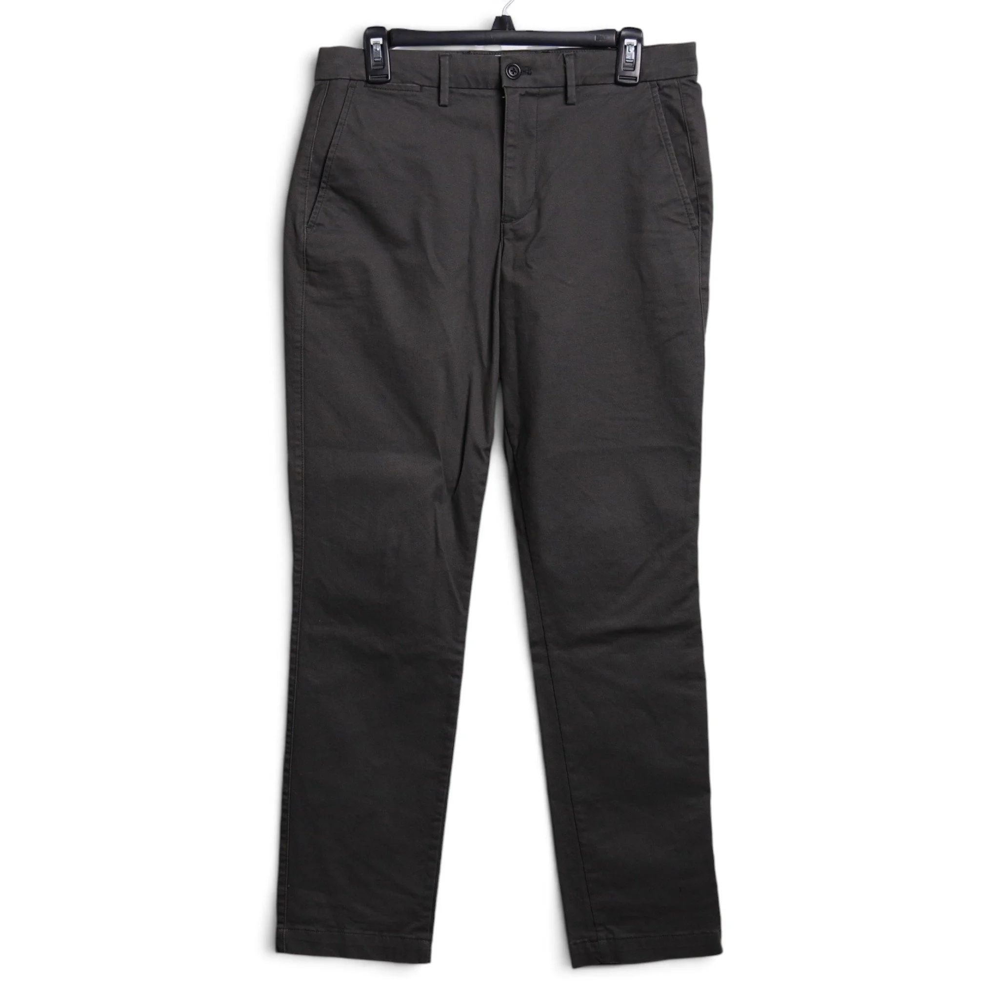 Gray Khaki Slim Fit Pants