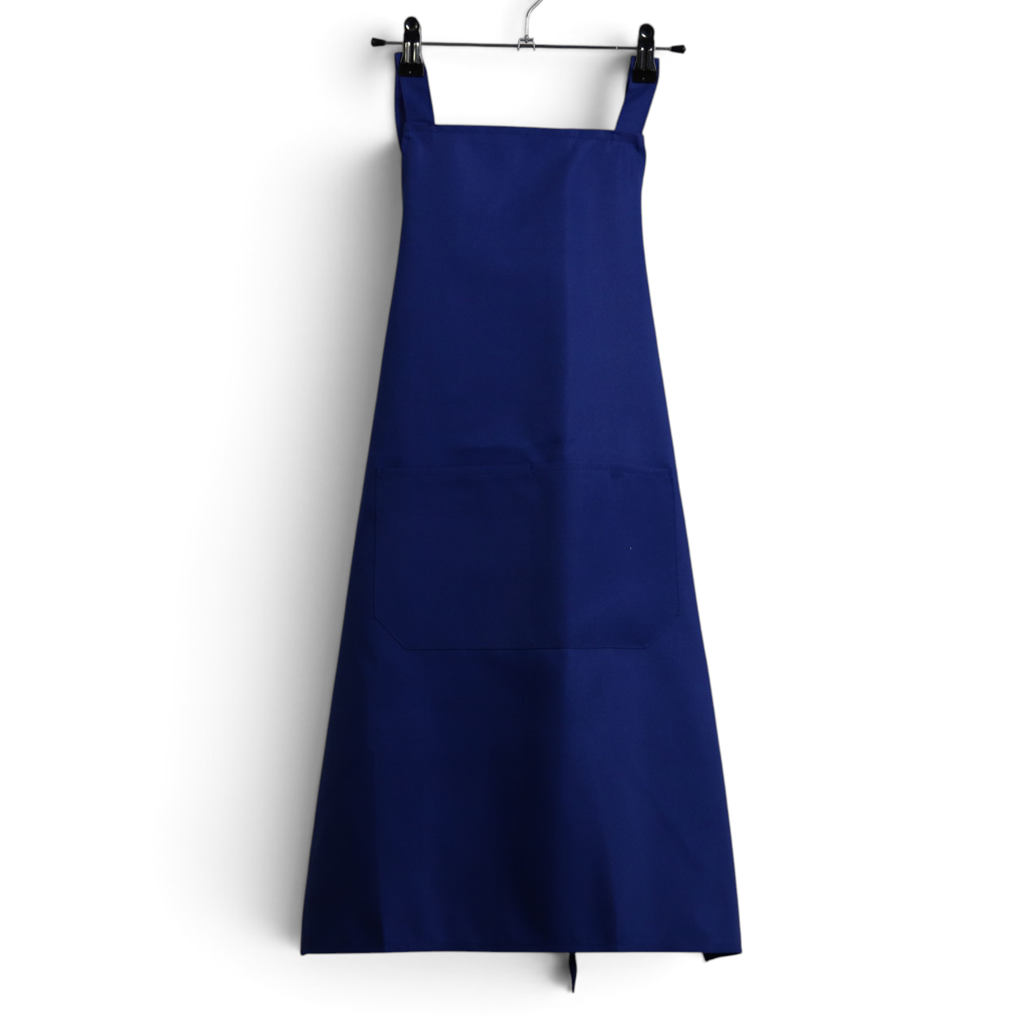 Blue Apron With Front Pockets