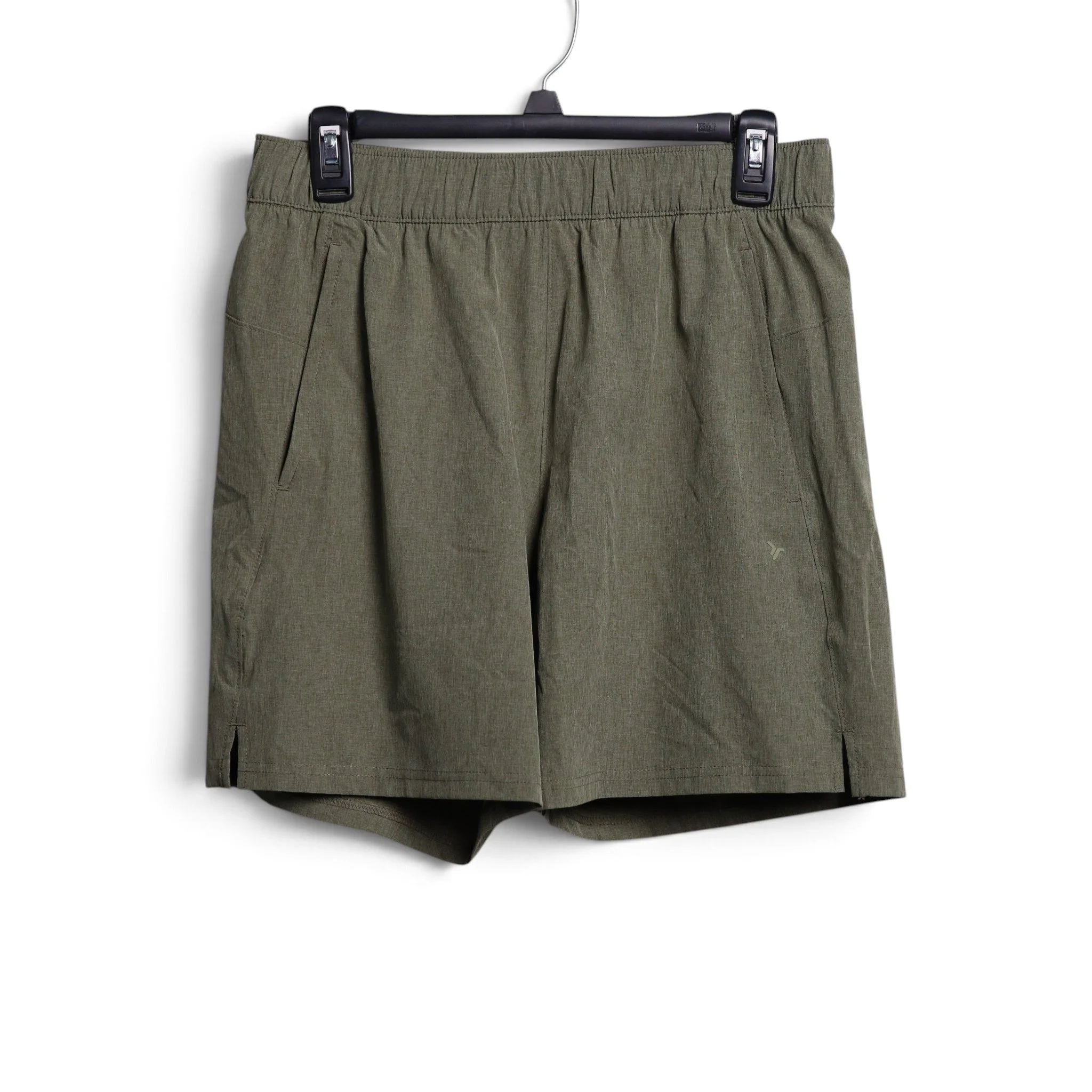 Heathered Green Athletic Shorts