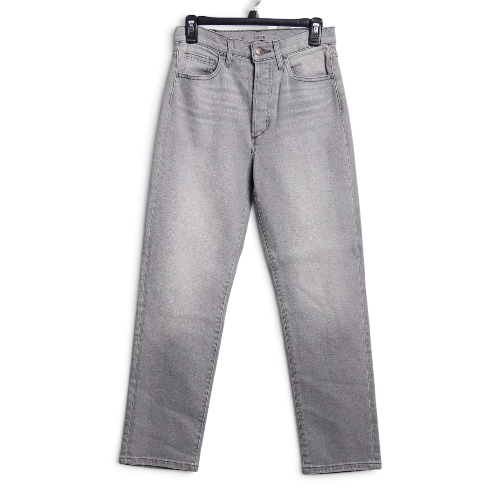 Gray Straight Leg Jeans