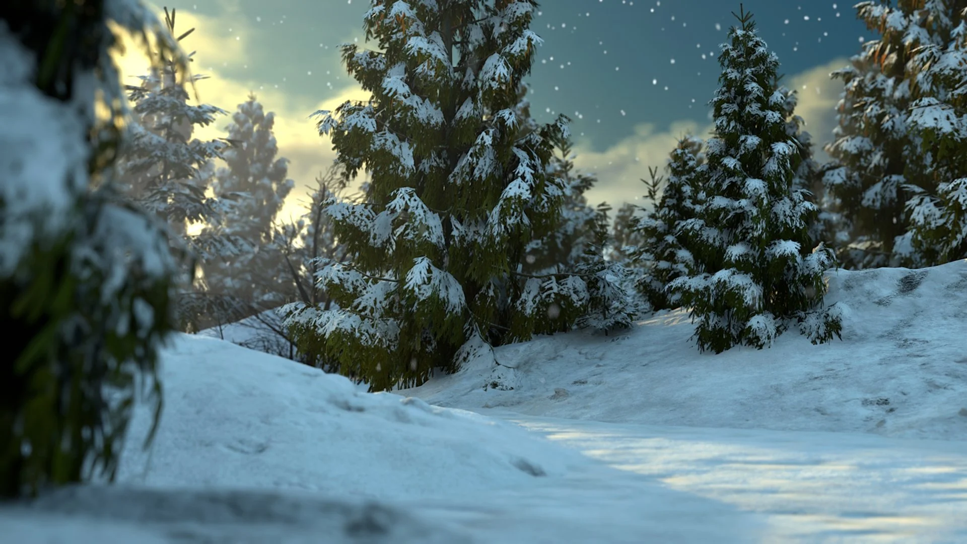 Snowy Mountain