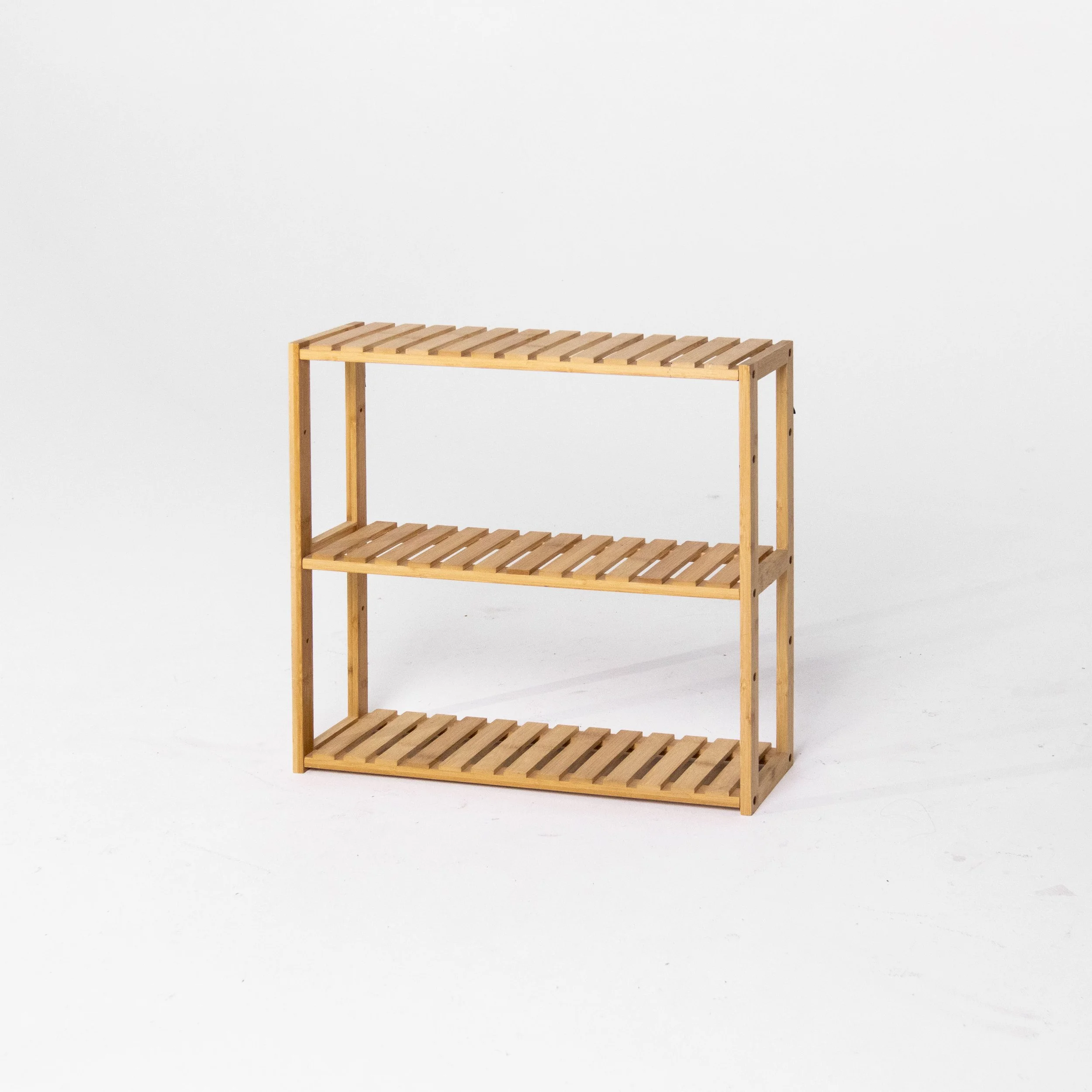 Bamboo 3-Tier Wall Shelf