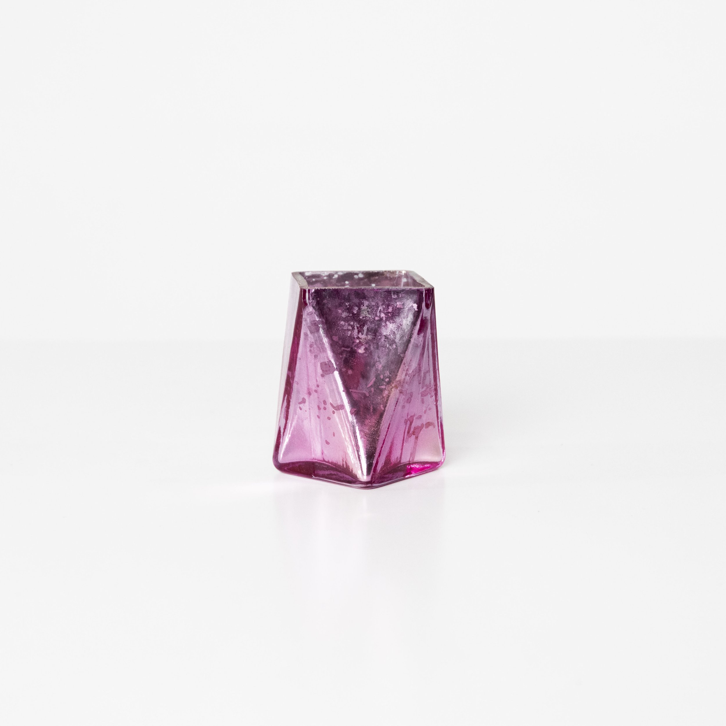 Magenta Textured Votive