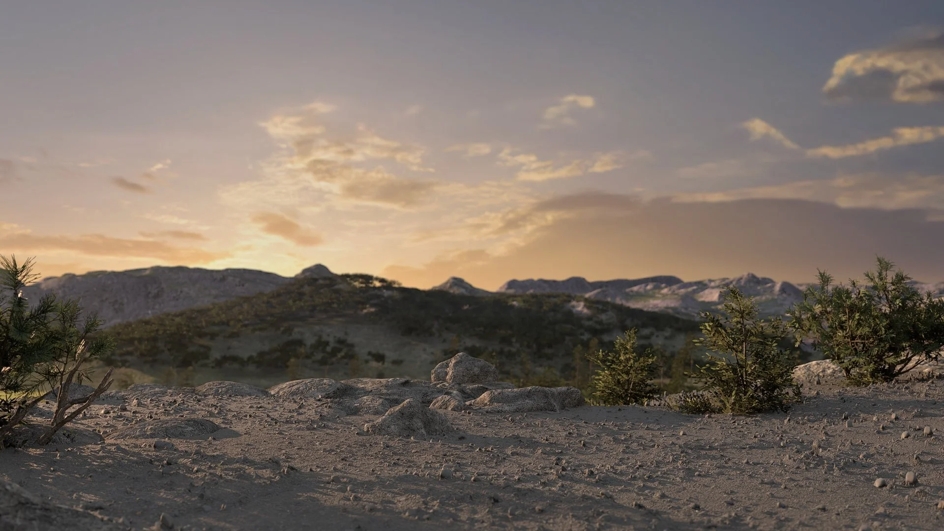 Rolling Hills — GOLDEN HOUR