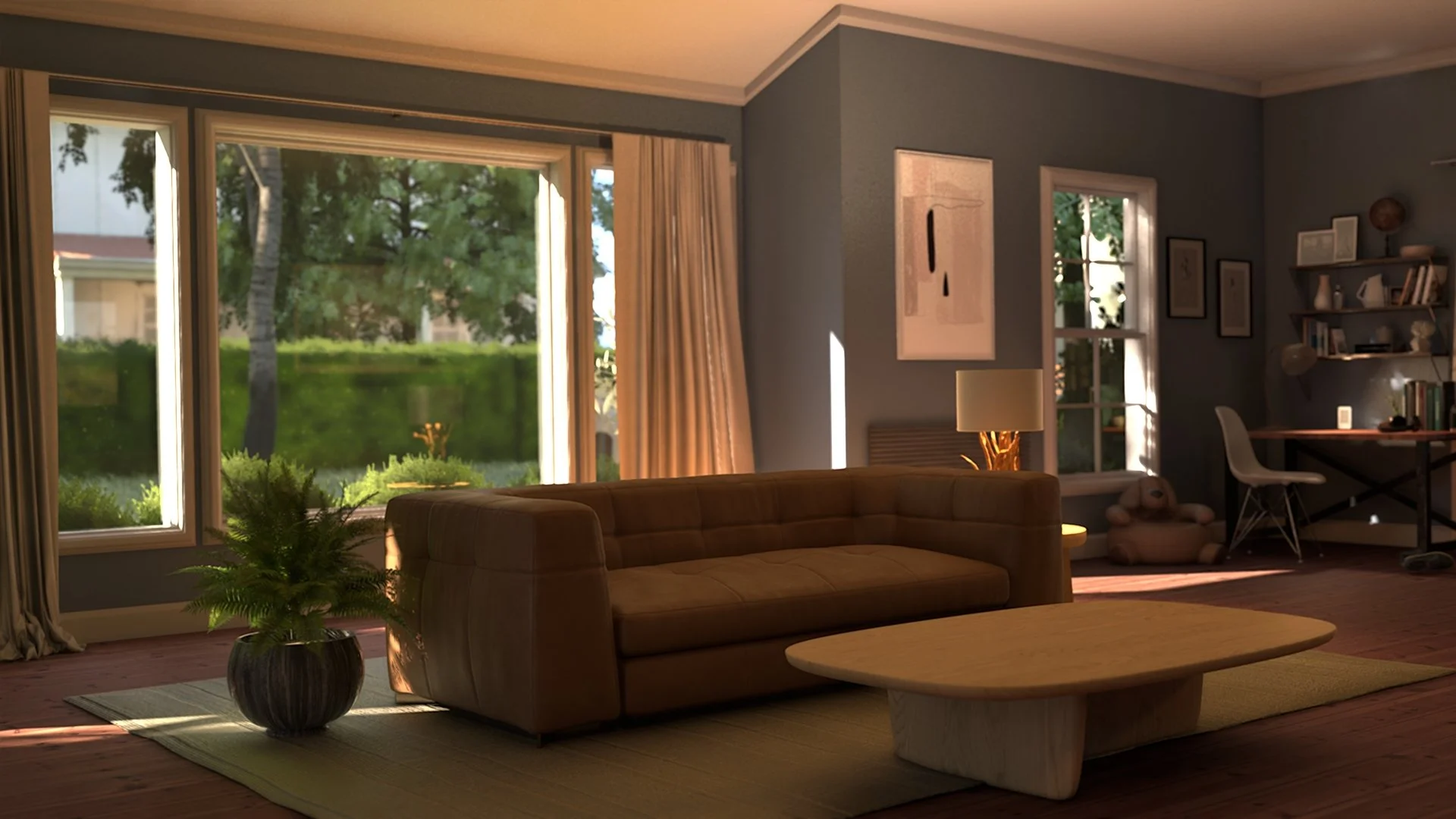 Traditional Living Room