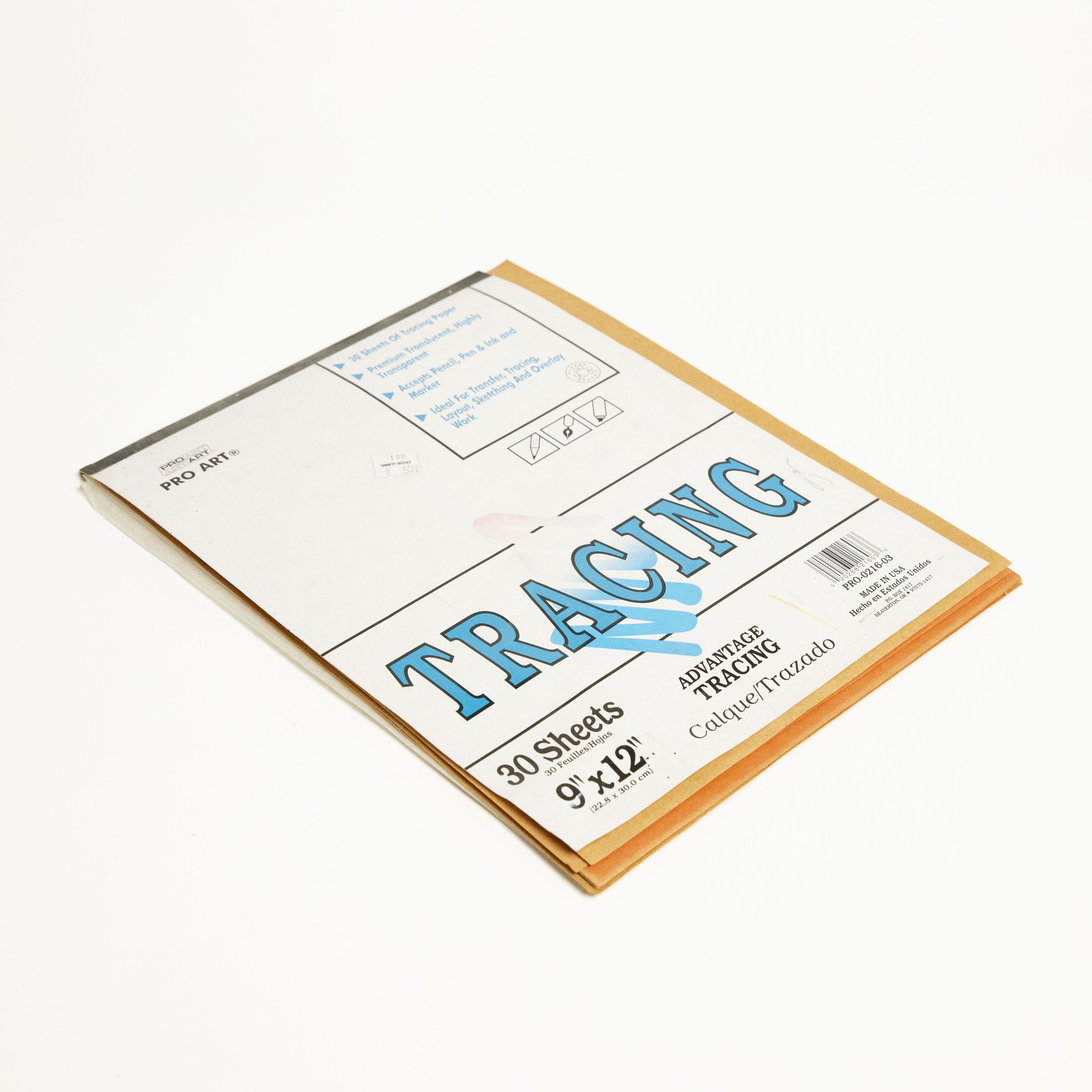 Vintage Tracing Paper Pad