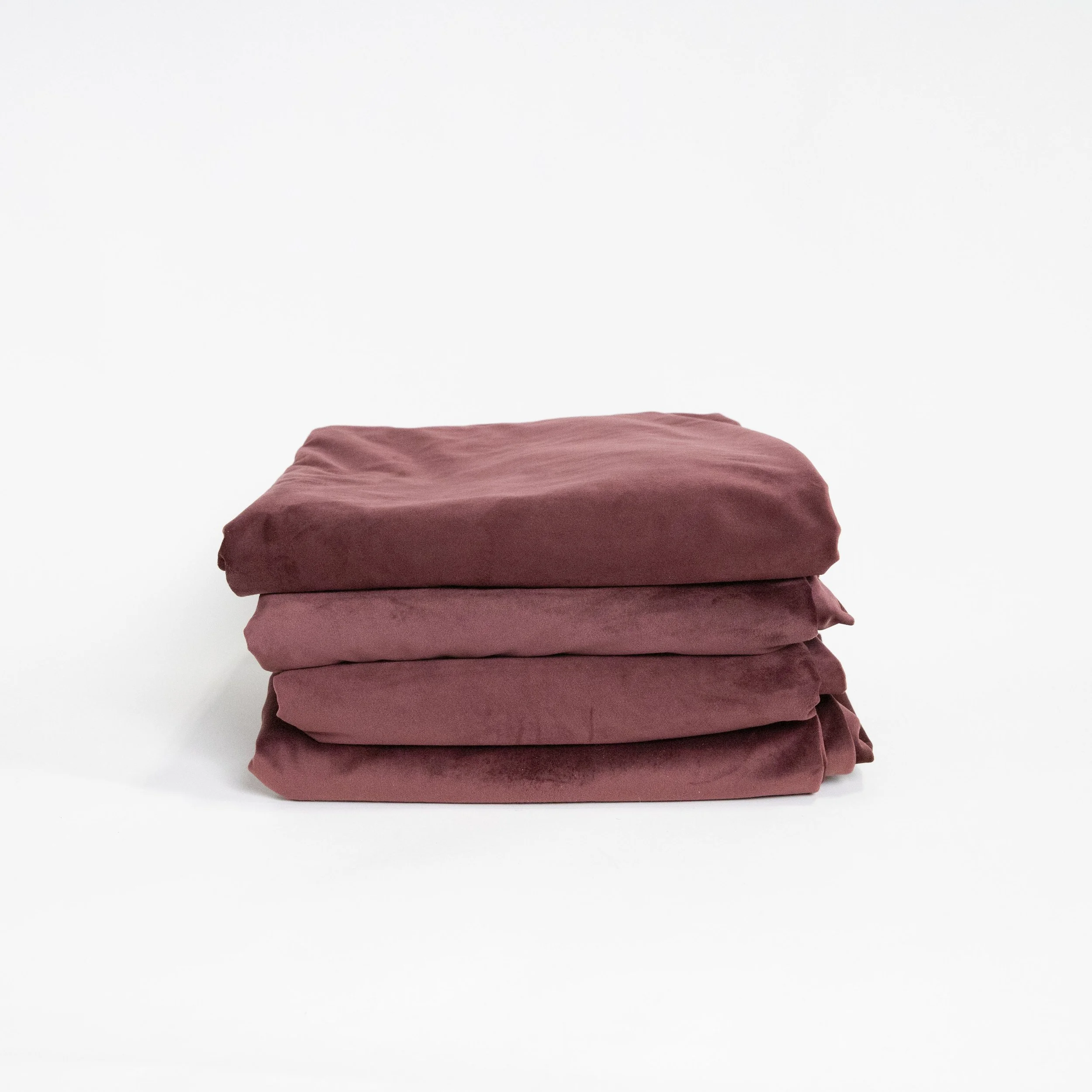 Red/Maroon/Burgundy Velvet Room Darkening Curtains